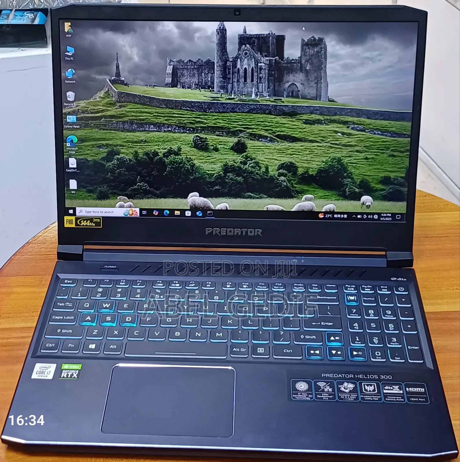 New Laptop Acer Predator Helios 300 16GB Intel Core I7 SSD 1T