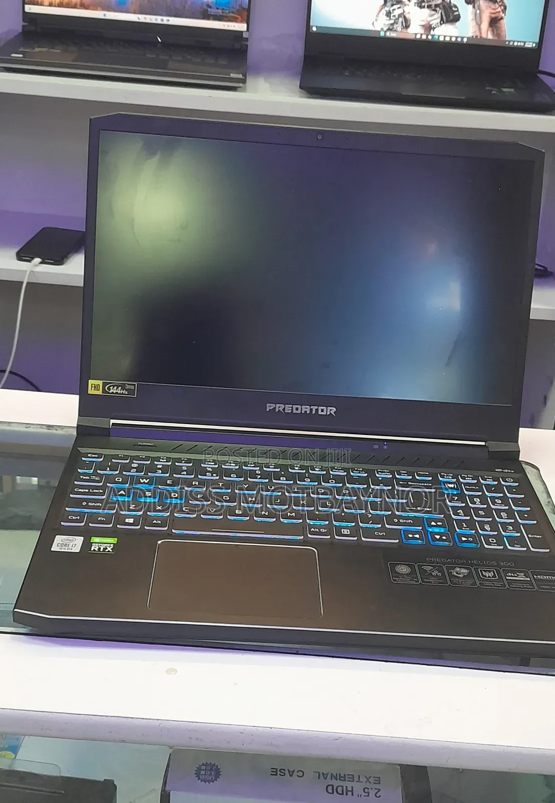 New Laptop Acer Predator Helios 300 16GB Intel Core I7 SSD 1T