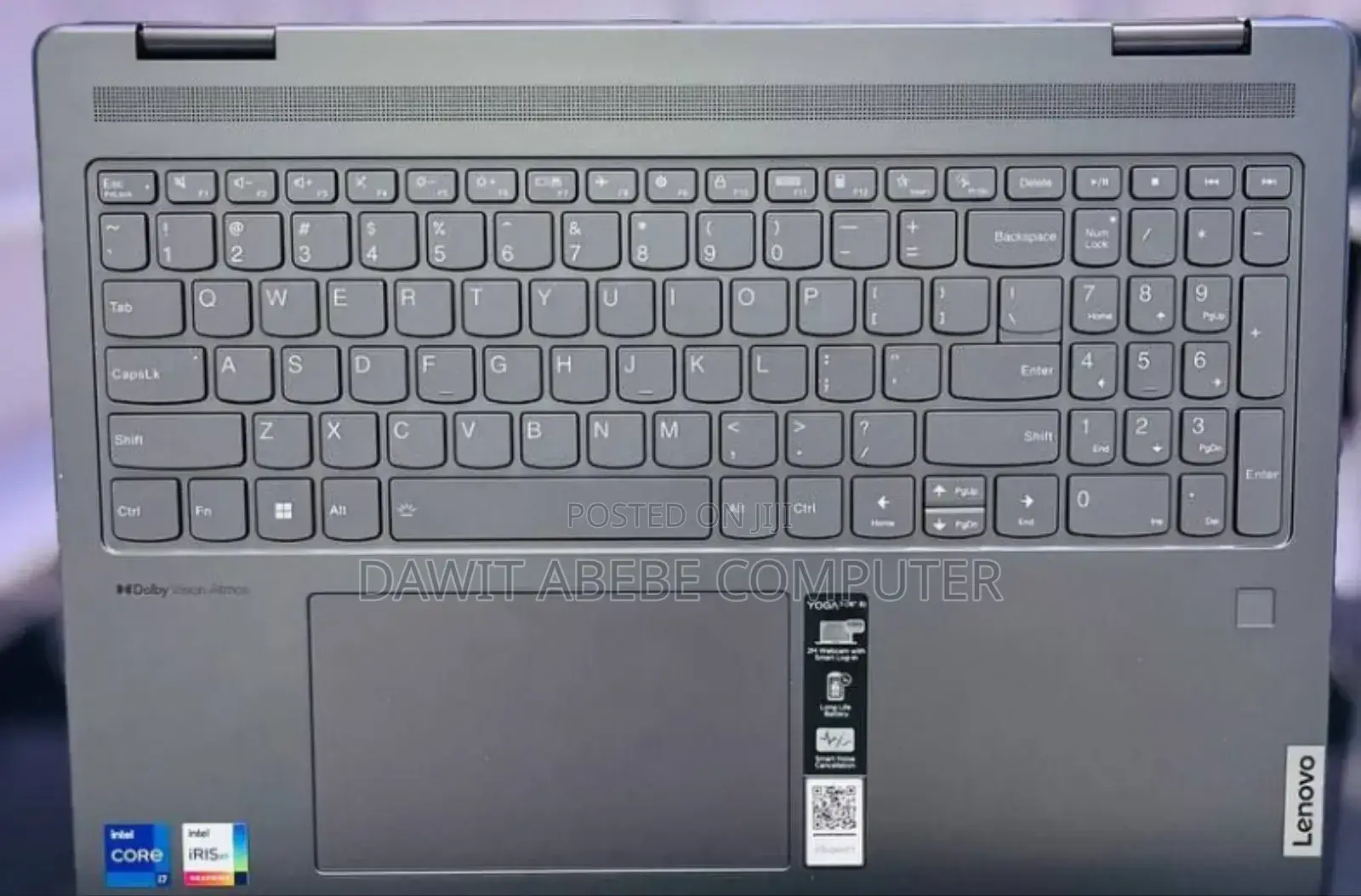 New Laptop Lenovo Yoga 7i 16GB Intel Core I7 SSD 512GB