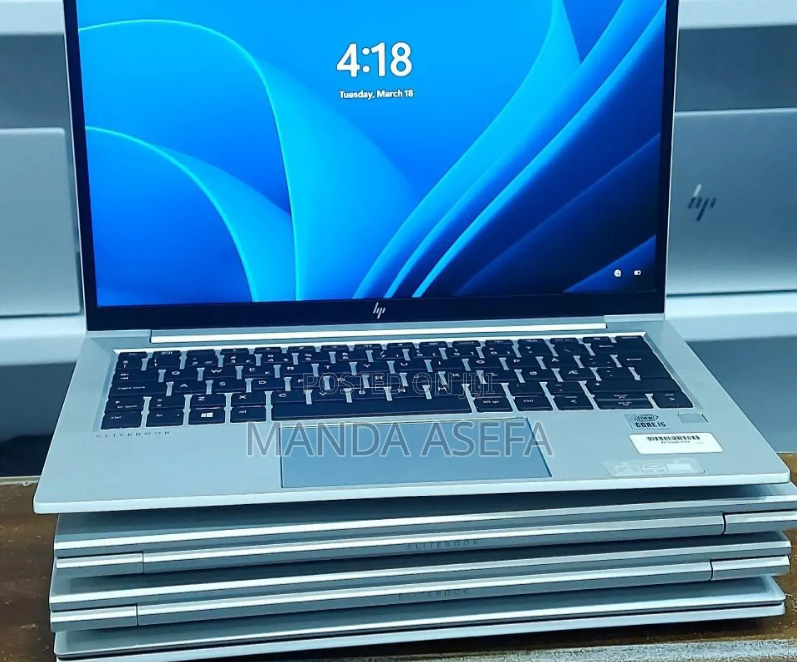 New Laptop HP EliteBook 830 G7 16GB Intel Core I5 SSD 512GB