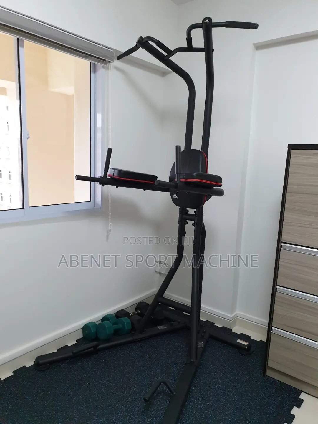 የአዉሮጳ ስታንዳርድ Adidas Pull Up , Dig Up and Push Up Bar