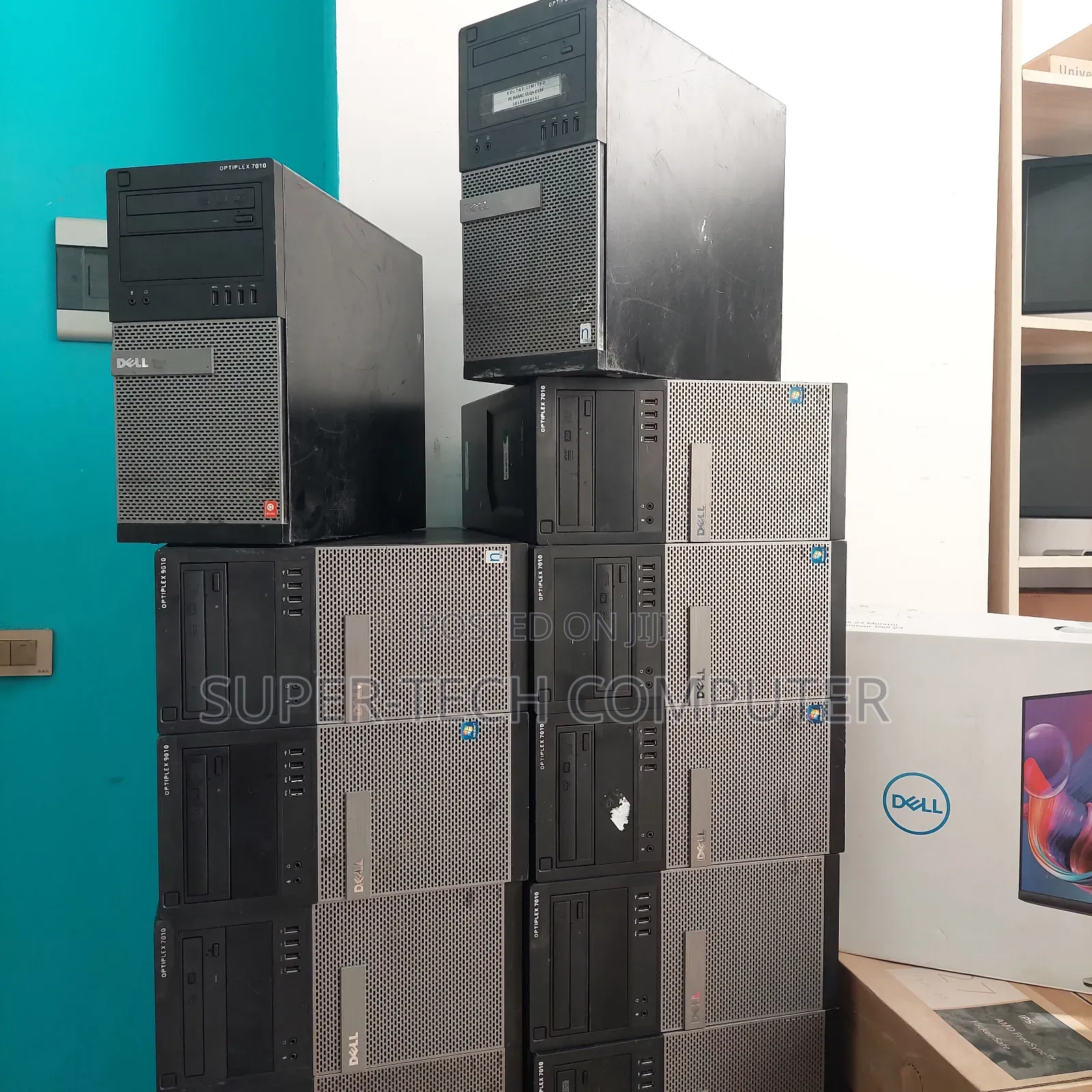 New Desktop Computer Dell Optiplex 7010 MT 4GB Intel Core I5 HDD 500GB