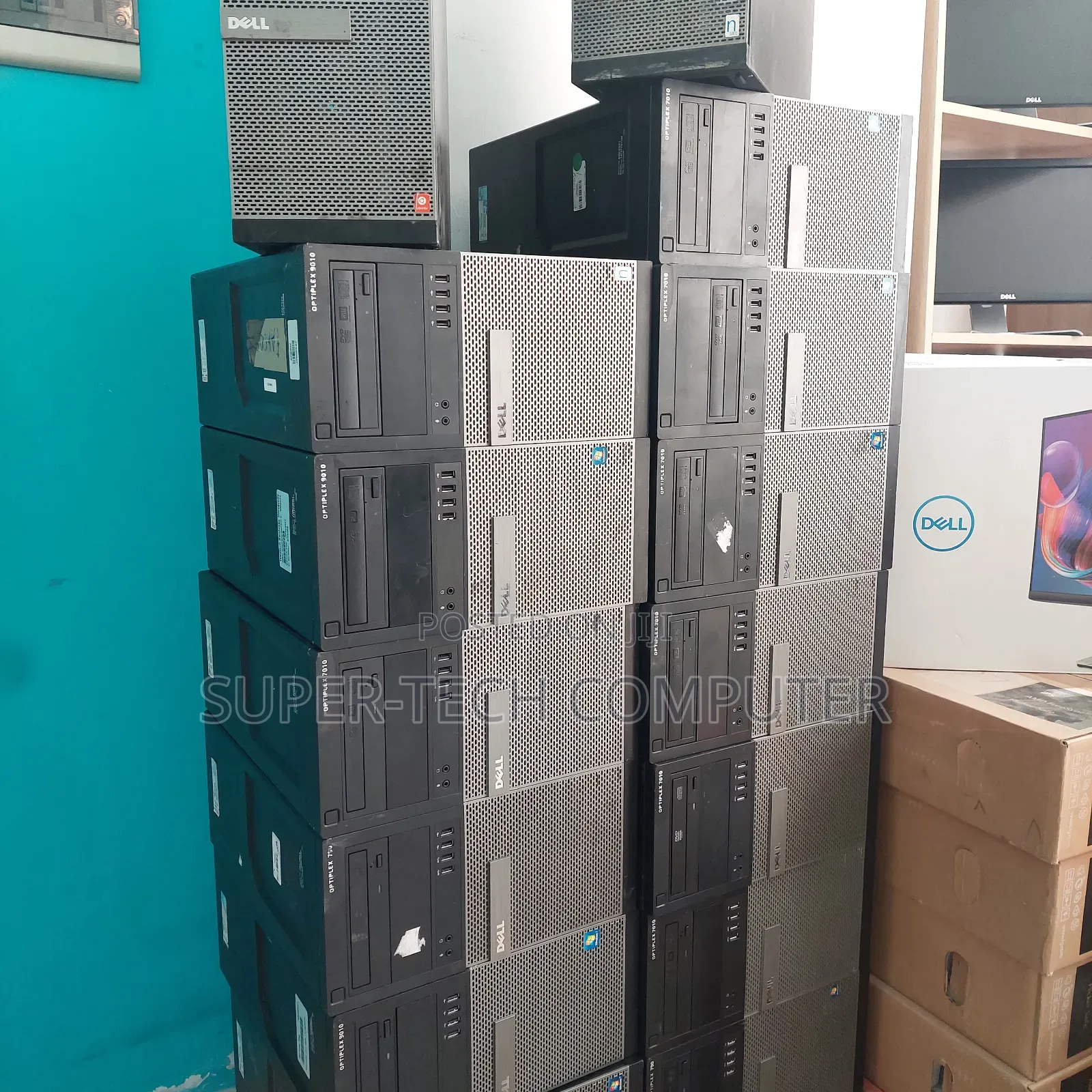 New Desktop Computer Dell Optiplex 7010 MT 4GB Intel Core I5 HDD 500GB