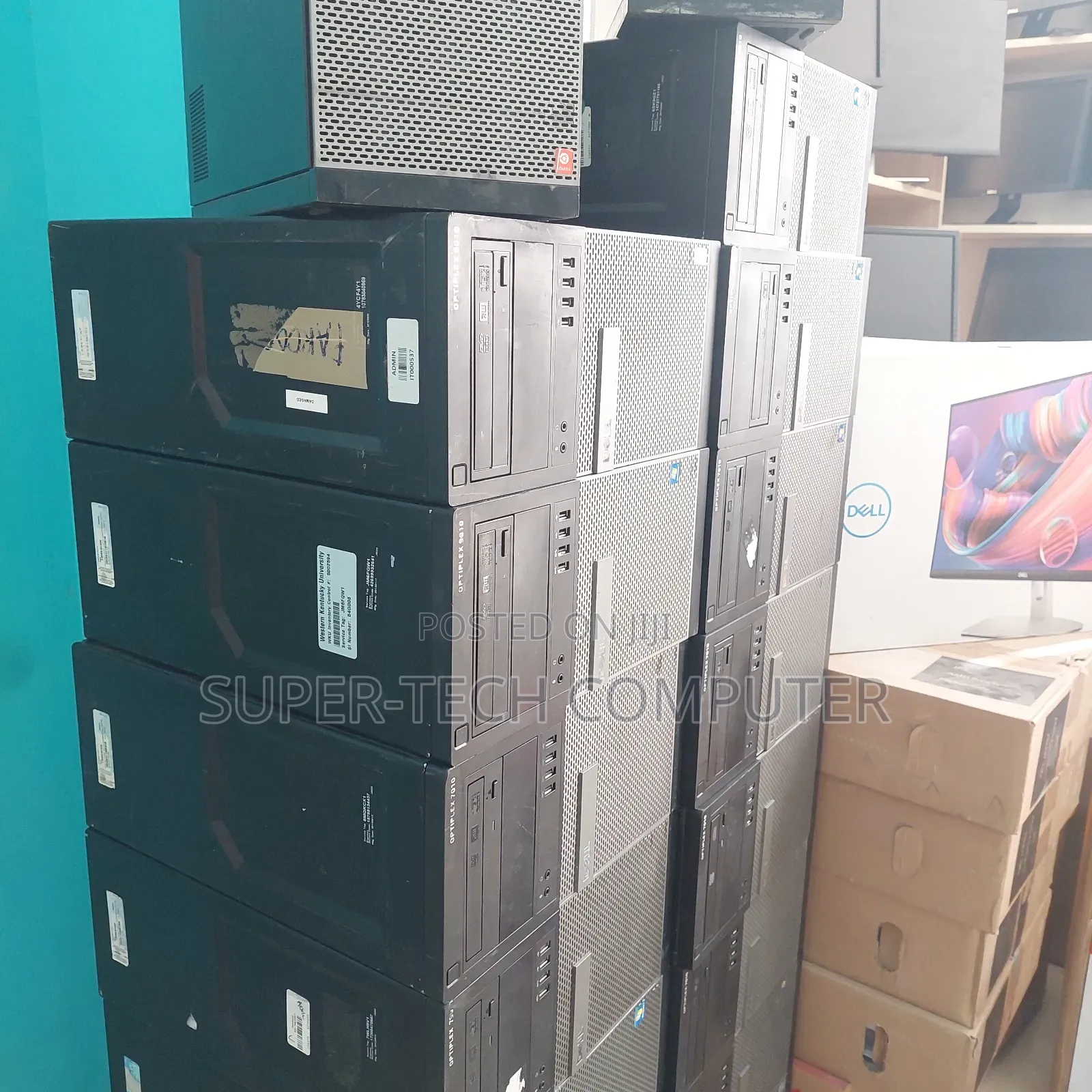 New Desktop Computer Dell Optiplex 7010 MT 4GB Intel Core I5 HDD 500GB