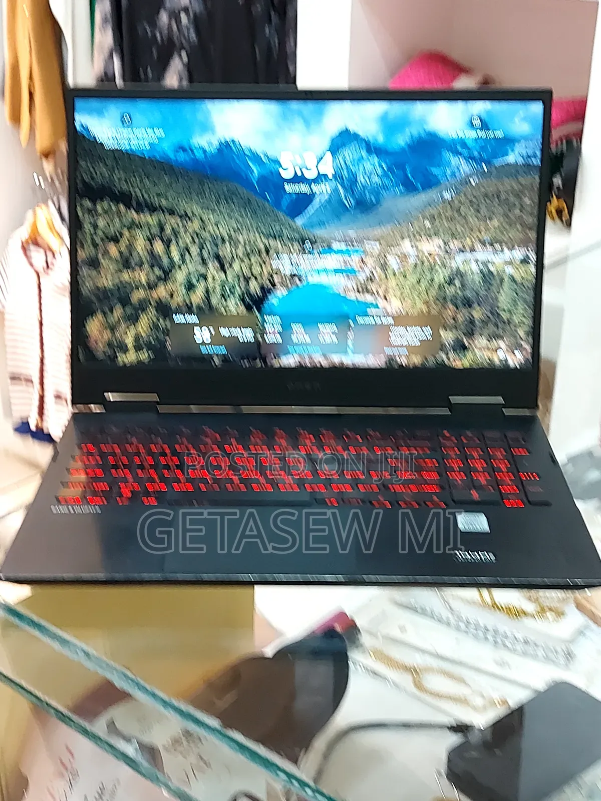New Laptop HP Omen 15 16GB Intel Core I7 SSD 512GB