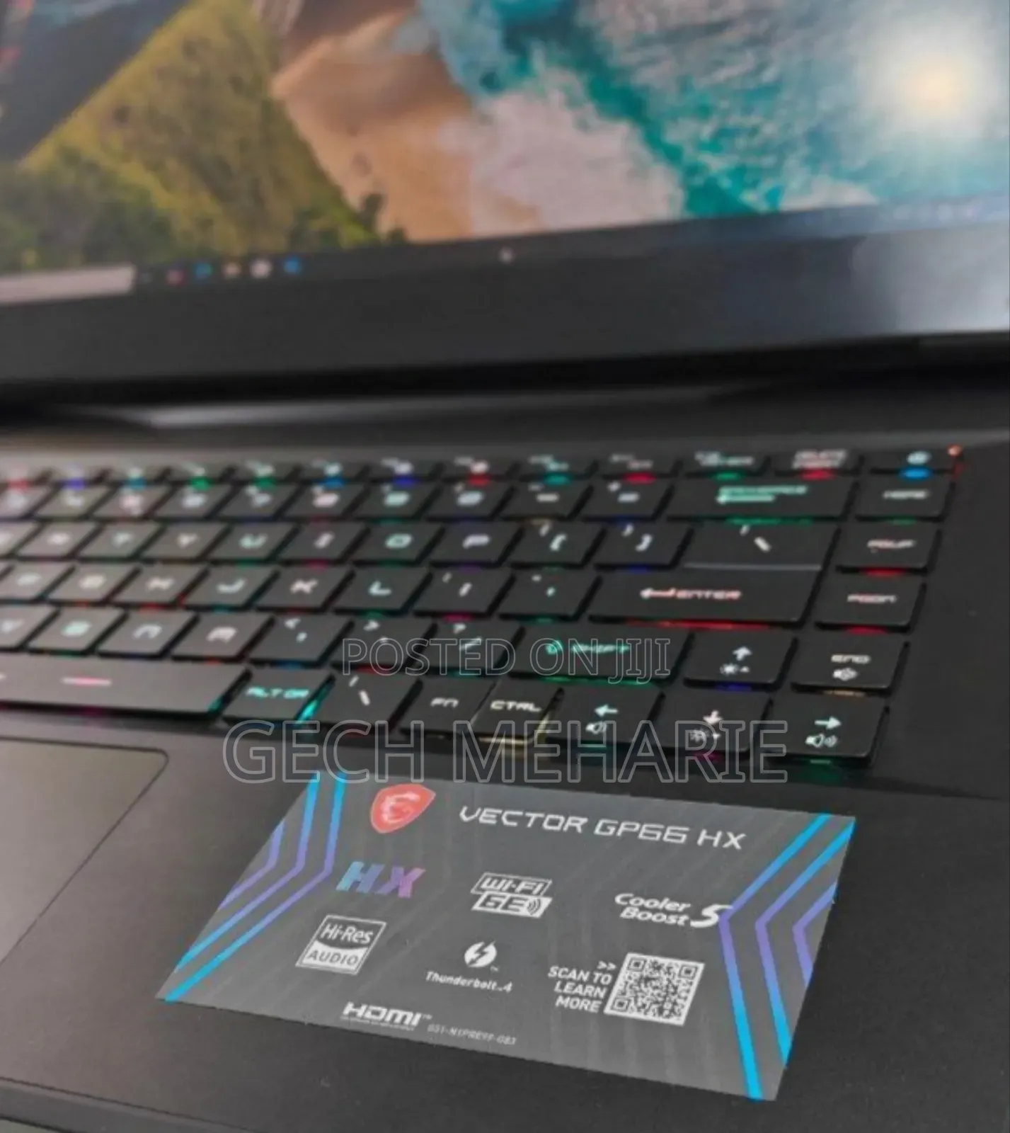 New Laptop MSI Katana GF66 32GB Intel Core I7 SSD 1T