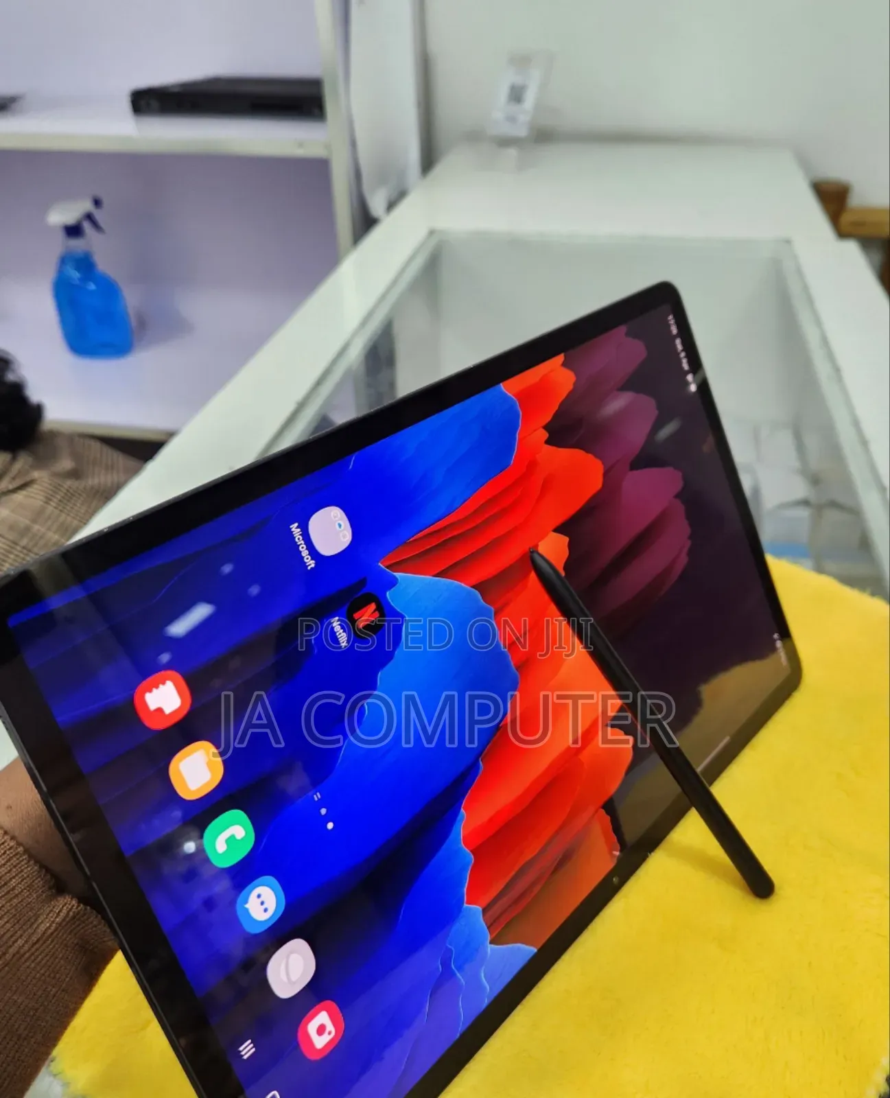 New Samsung Galaxy Tab S7+ 256 GB Black