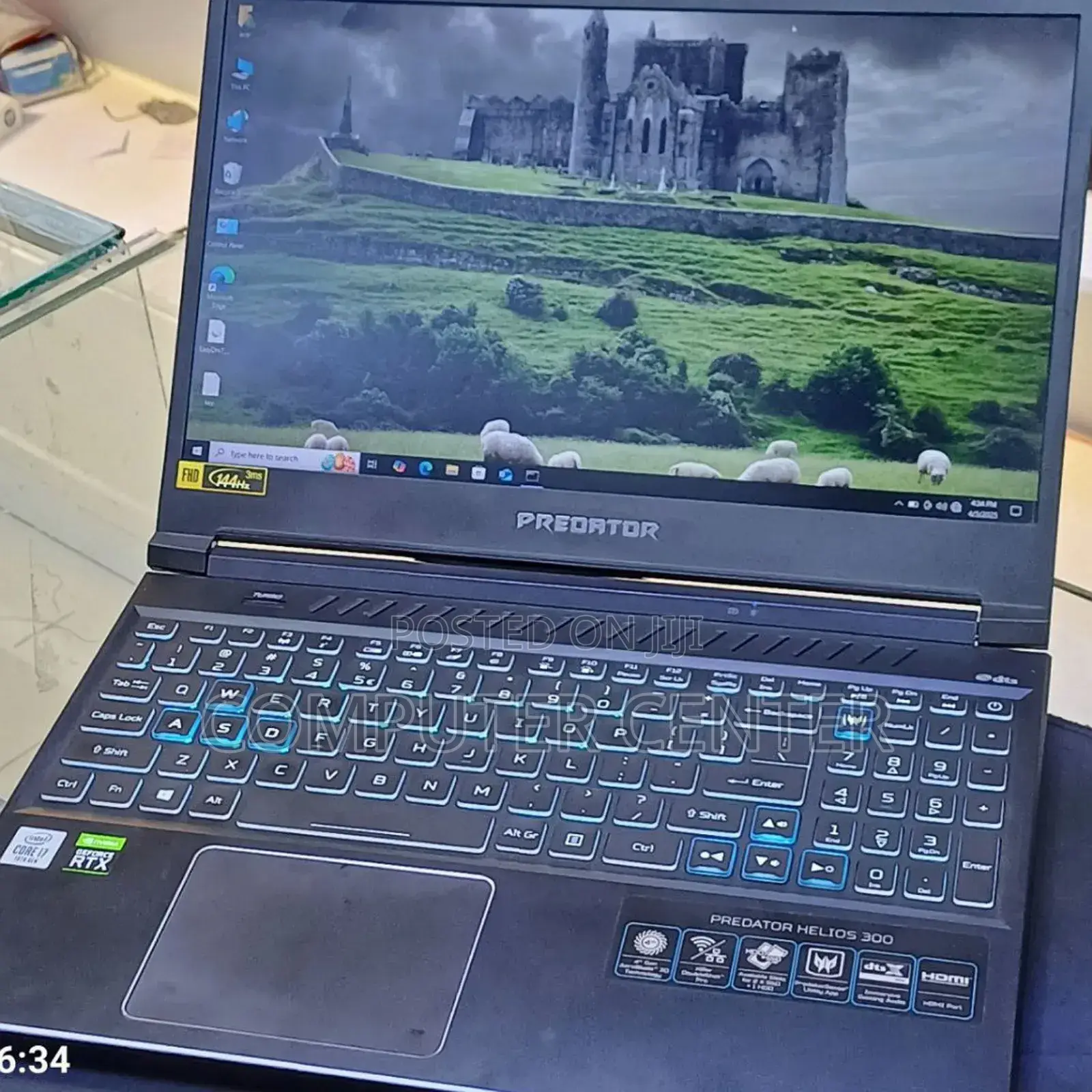 New Laptop Acer Predator Helios 300 16GB Intel Core I7 SSD 1T