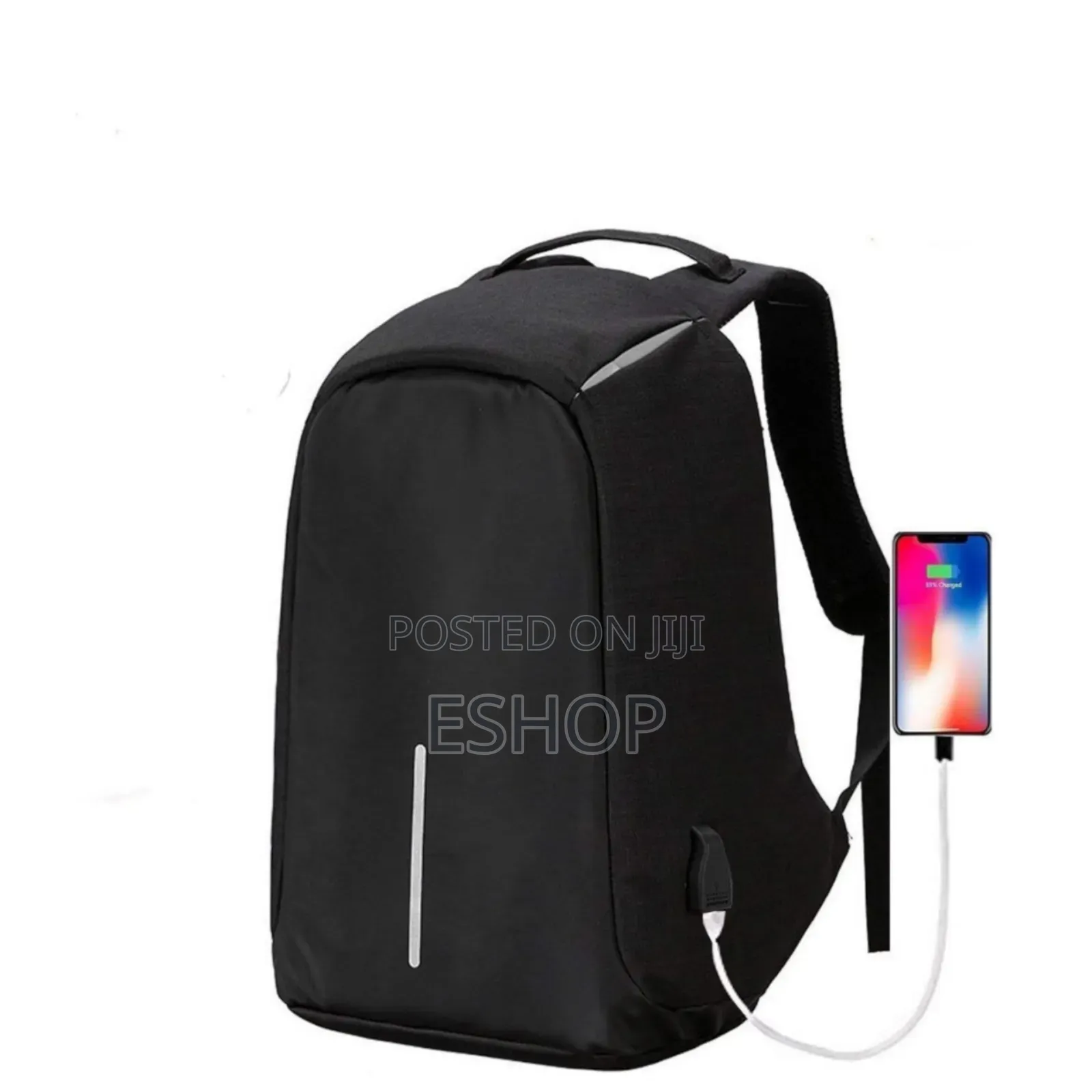 **15.6" Anti-Theft Laptop Bag – Usb Charging Safe Storage*