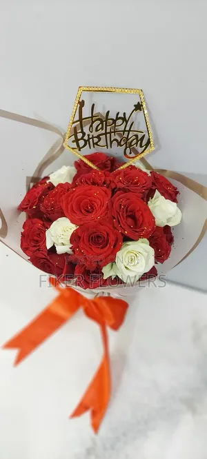 Natural Flower Bouquet For Birthday