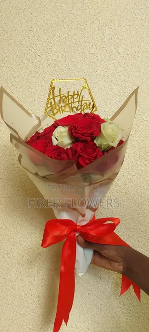 Natural Flower Bouquet For Birthday