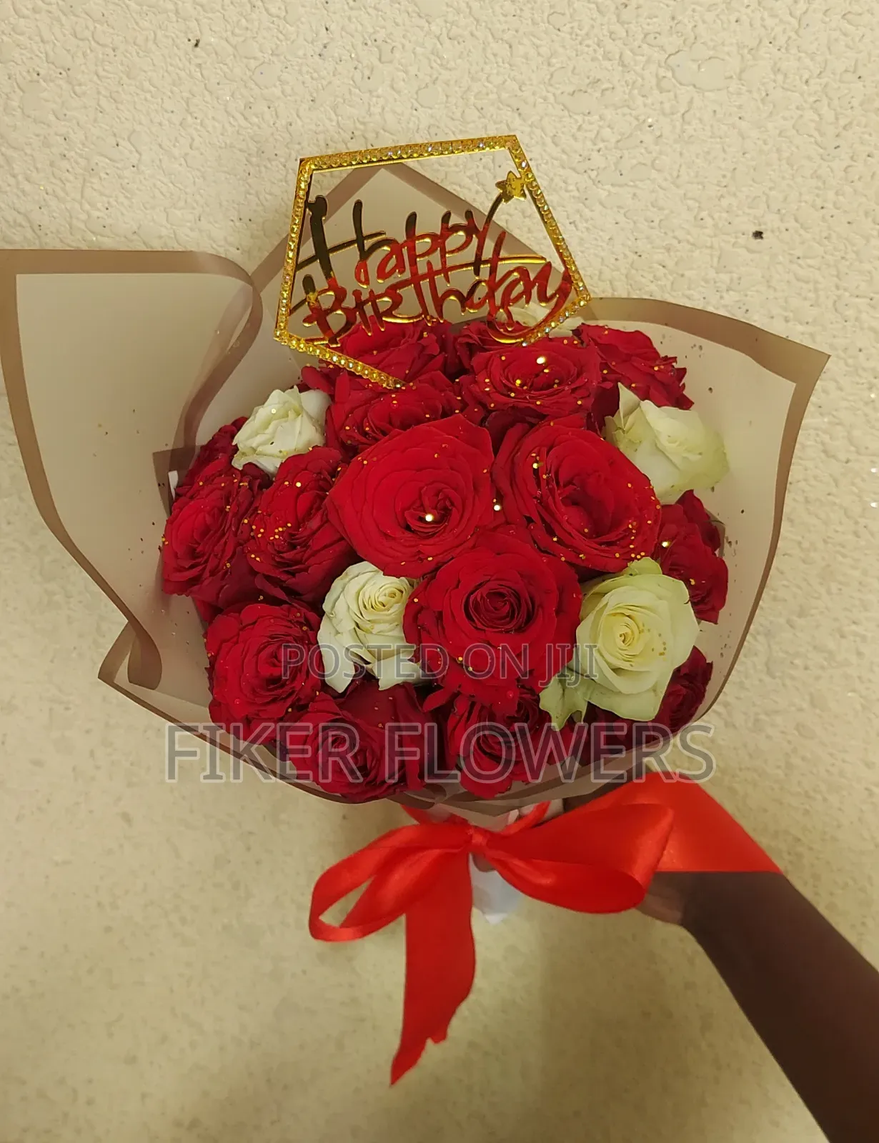 Natural Flower Bouquet For Birthday