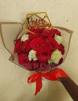 Natural Flower Bouquet For Birthday