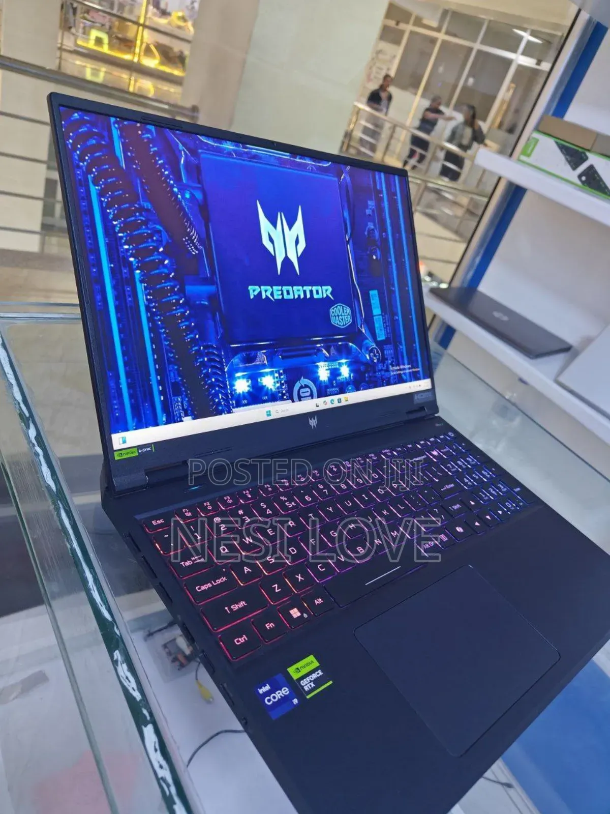New Laptop Acer Predator Helios Neo 16 16GB Intel Core I9 SSD 1T