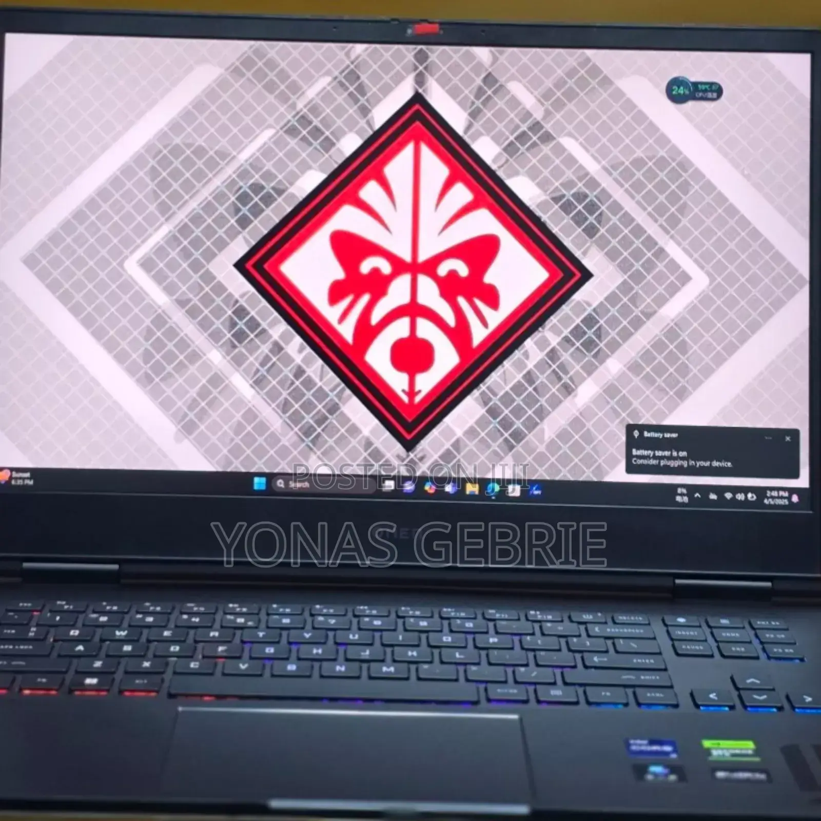 New Laptop HP Omen 16 32GB Intel Core I9 SSD 1T
