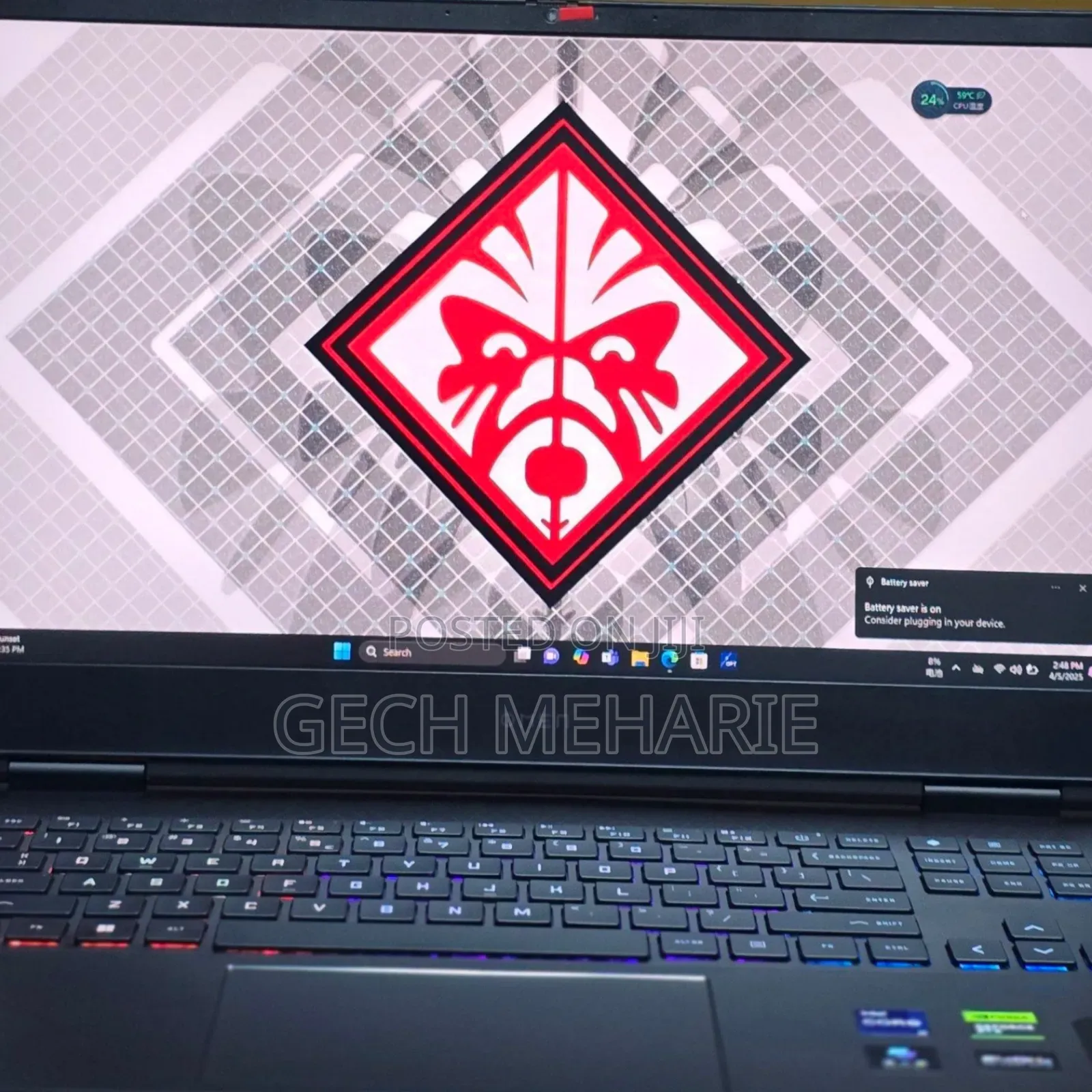 New Laptop HP Omen 16 32GB Intel Core I9 SSD 1T