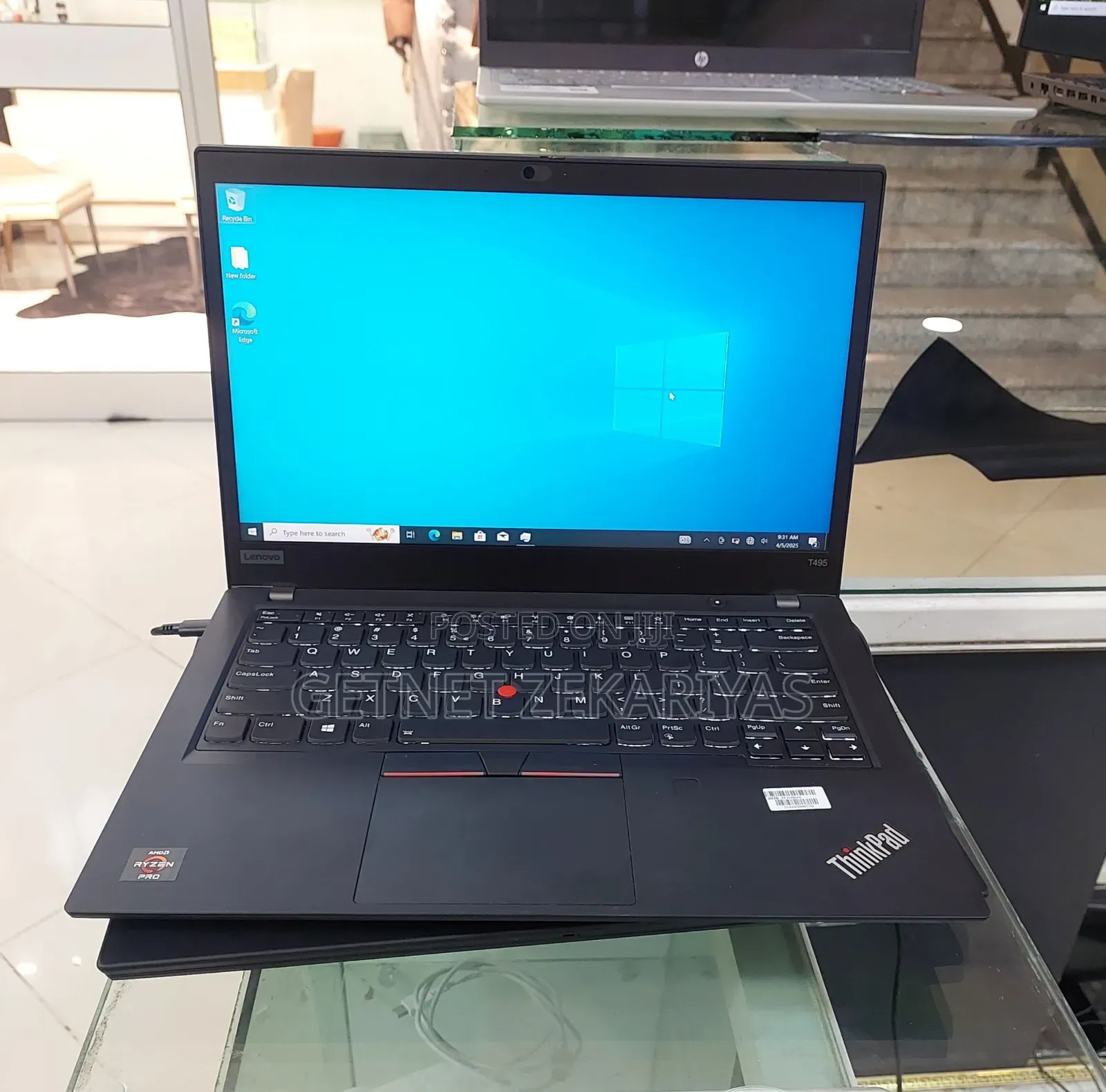 New Laptop Lenovo ThinkPad T495s 16GB AMD Ryzen 5 SSD 512GB