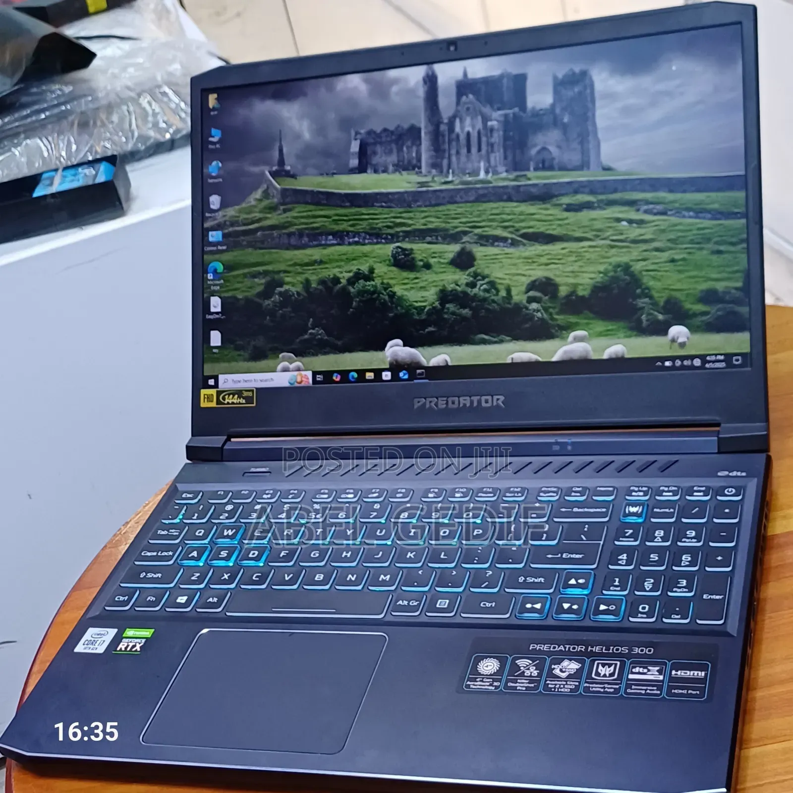 New Laptop Acer Predator Helios 300 16GB Intel Core I7 HDD 1T