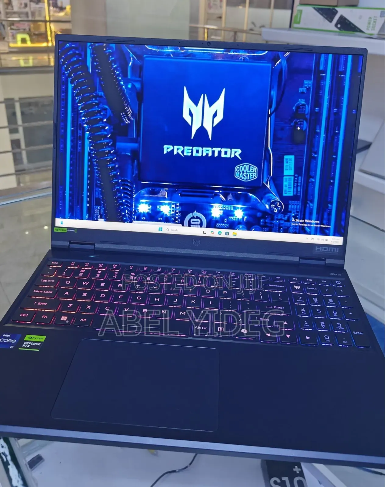 New Laptop Acer Predator Helios 300 32GB Intel Core I9 SSD 1T