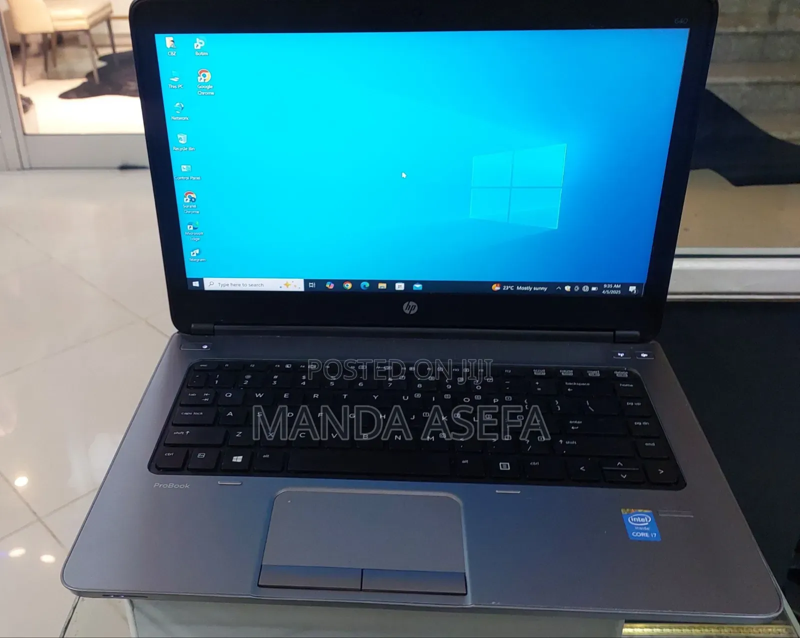 New Laptop HP ProBook 640 G1 8GB Intel Core I7 SSD 500GB