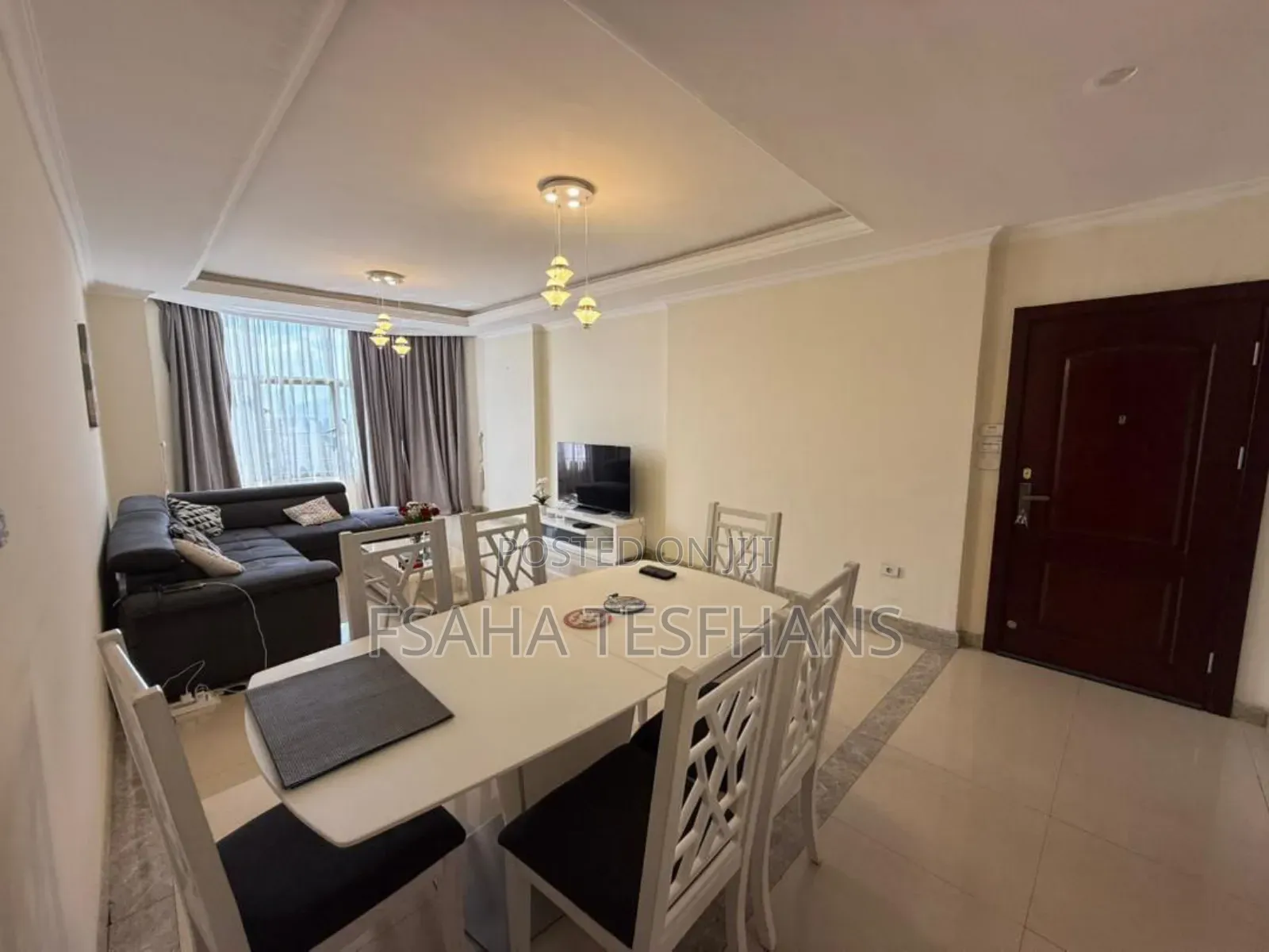 Furnished 3bdrm Apartment in Guest House  For, Yeka for rent