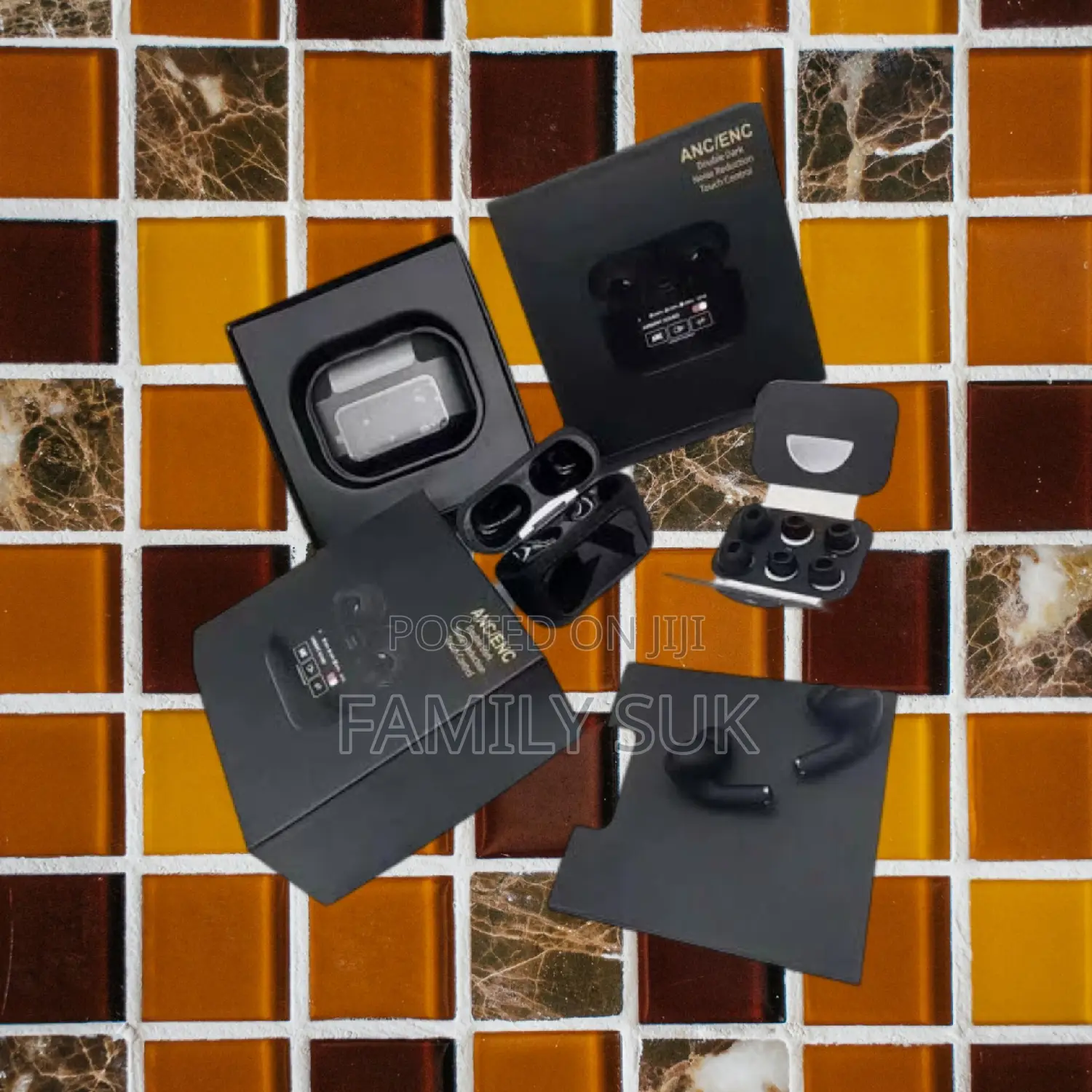 Anc/Enc Airpod Featuring Customizable Led Lighting