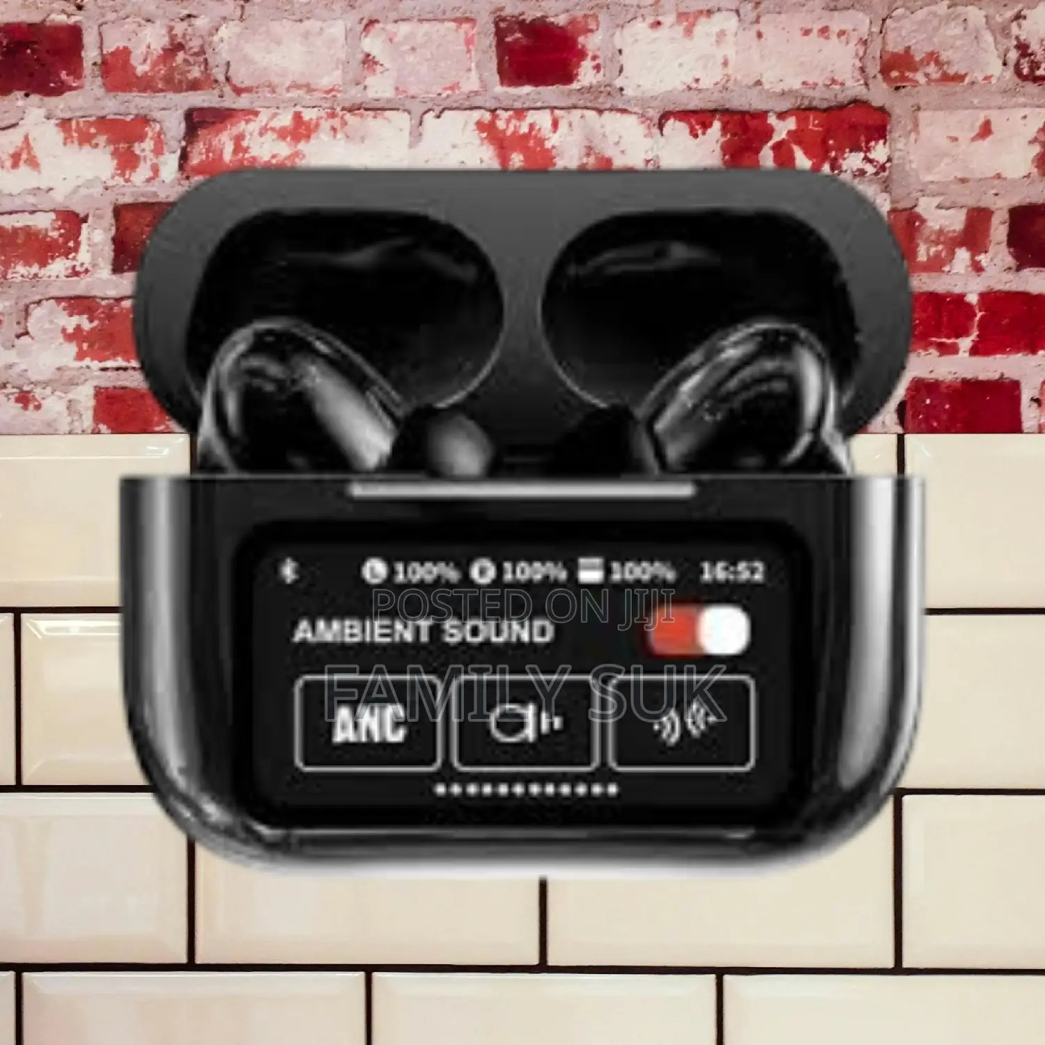 Anc/Enc Airpod Featuring Integrated Music Player Controls