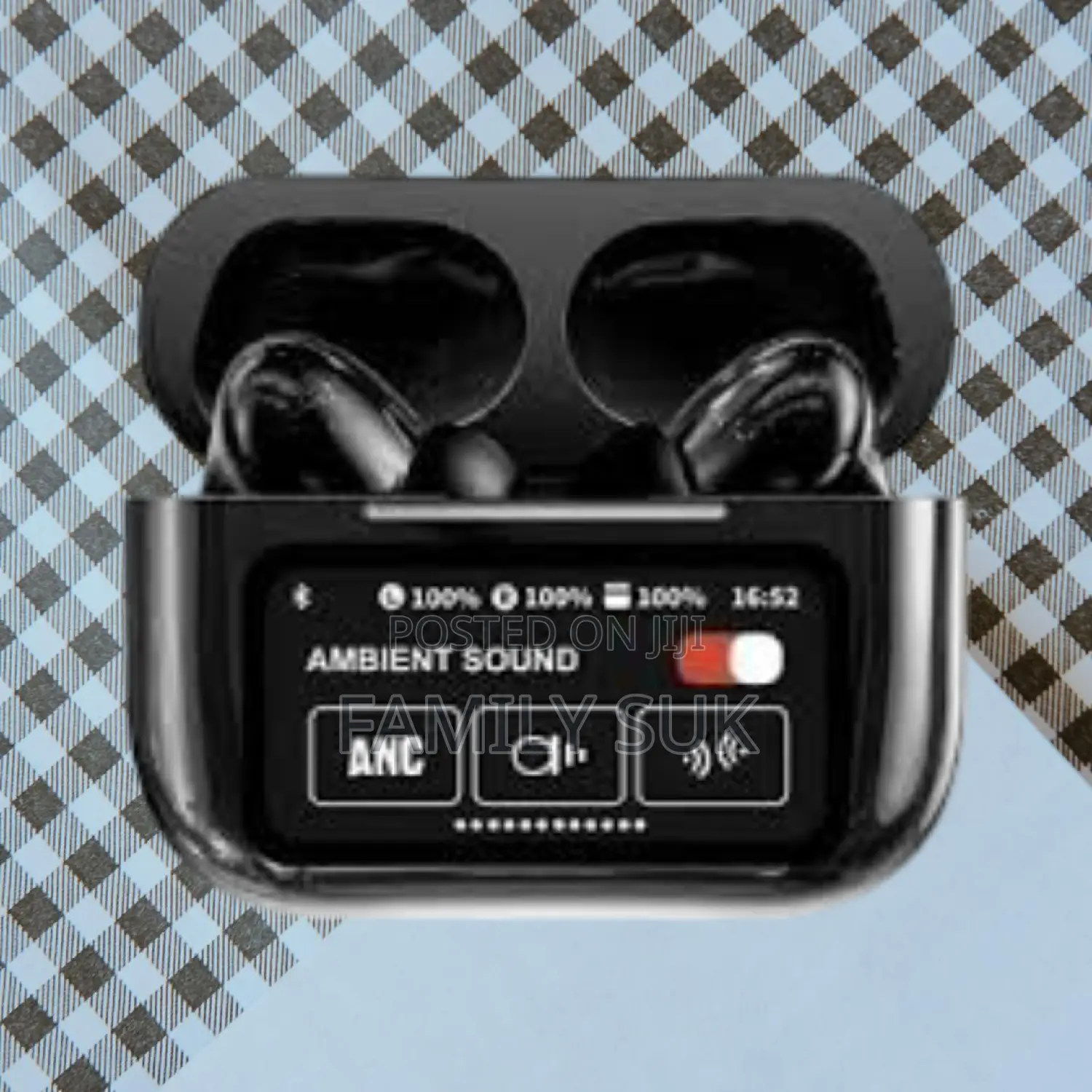 Anc/Enc Airpod Featuring Integrated Audio Effects and Filter
