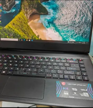 Photo - New Laptop MSI Vector GP66HX 12UGS 32GB Intel Core I7 SSD 1T