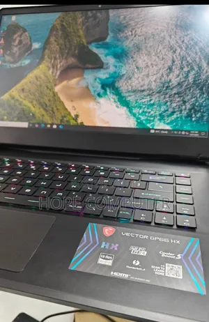 New Laptop MSI Vector GP66HX 12UGS 32GB Intel Core I7 SSD 1T