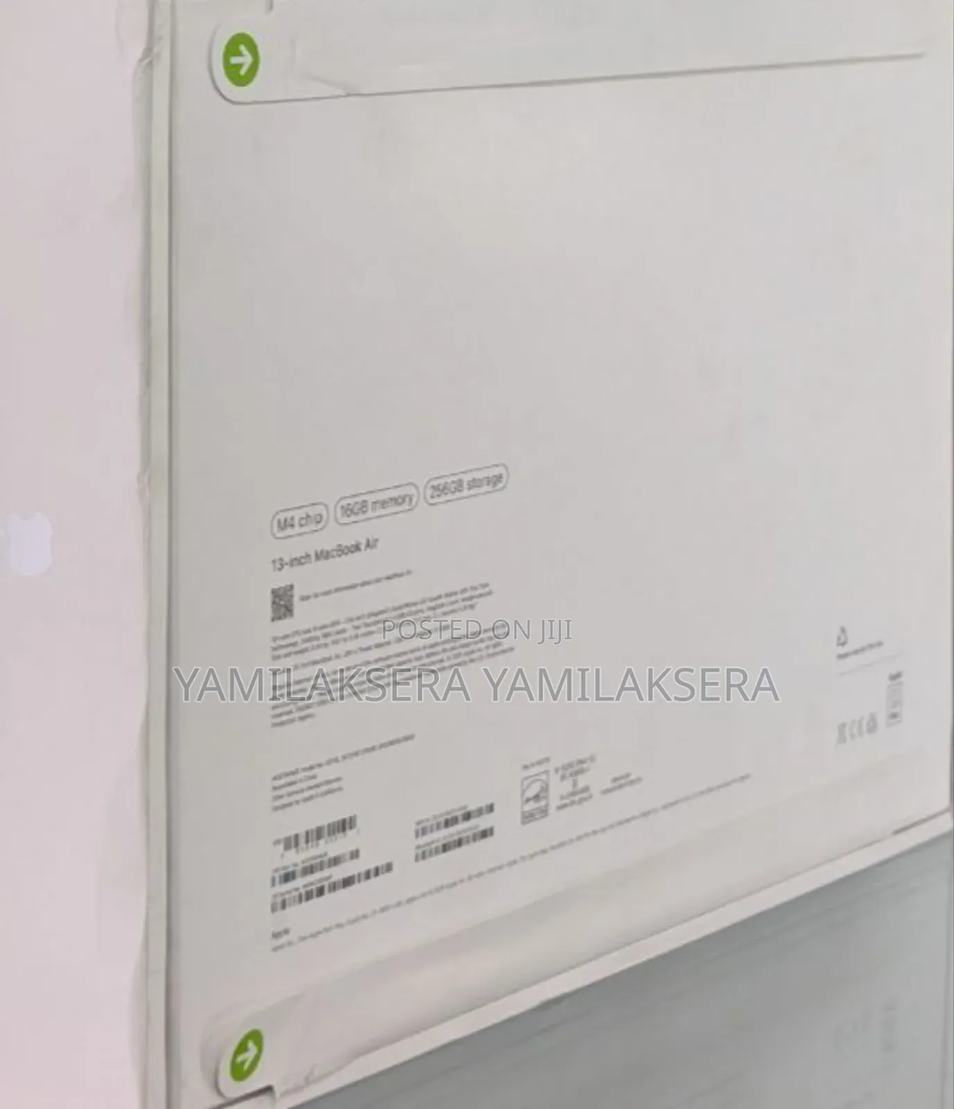 New Laptop Apple MacBook Air 2024 M3 15-Inch 16GB Apple M4 SSD 256GB