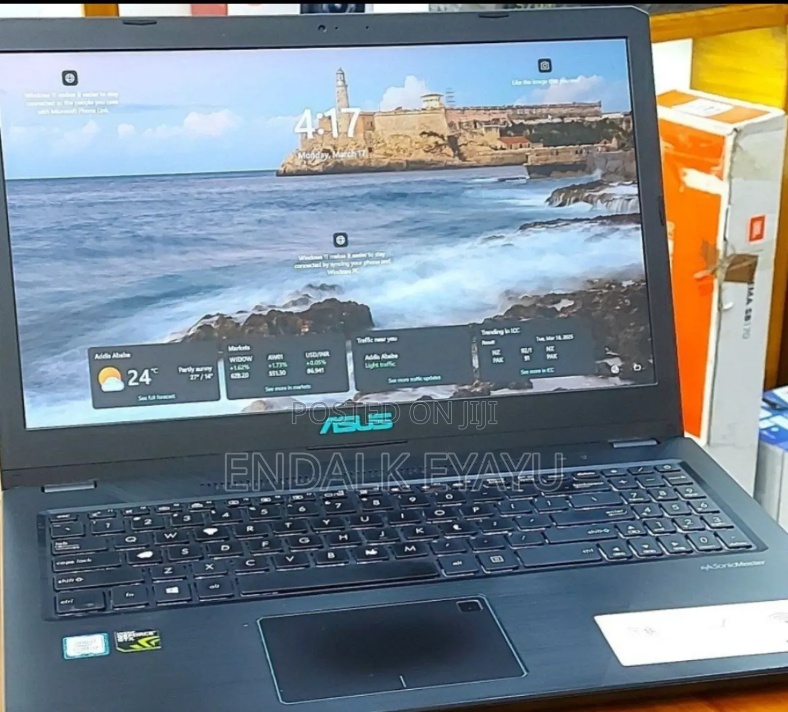 New Laptop Asus 16GB Intel Core I7 SSD 256GB