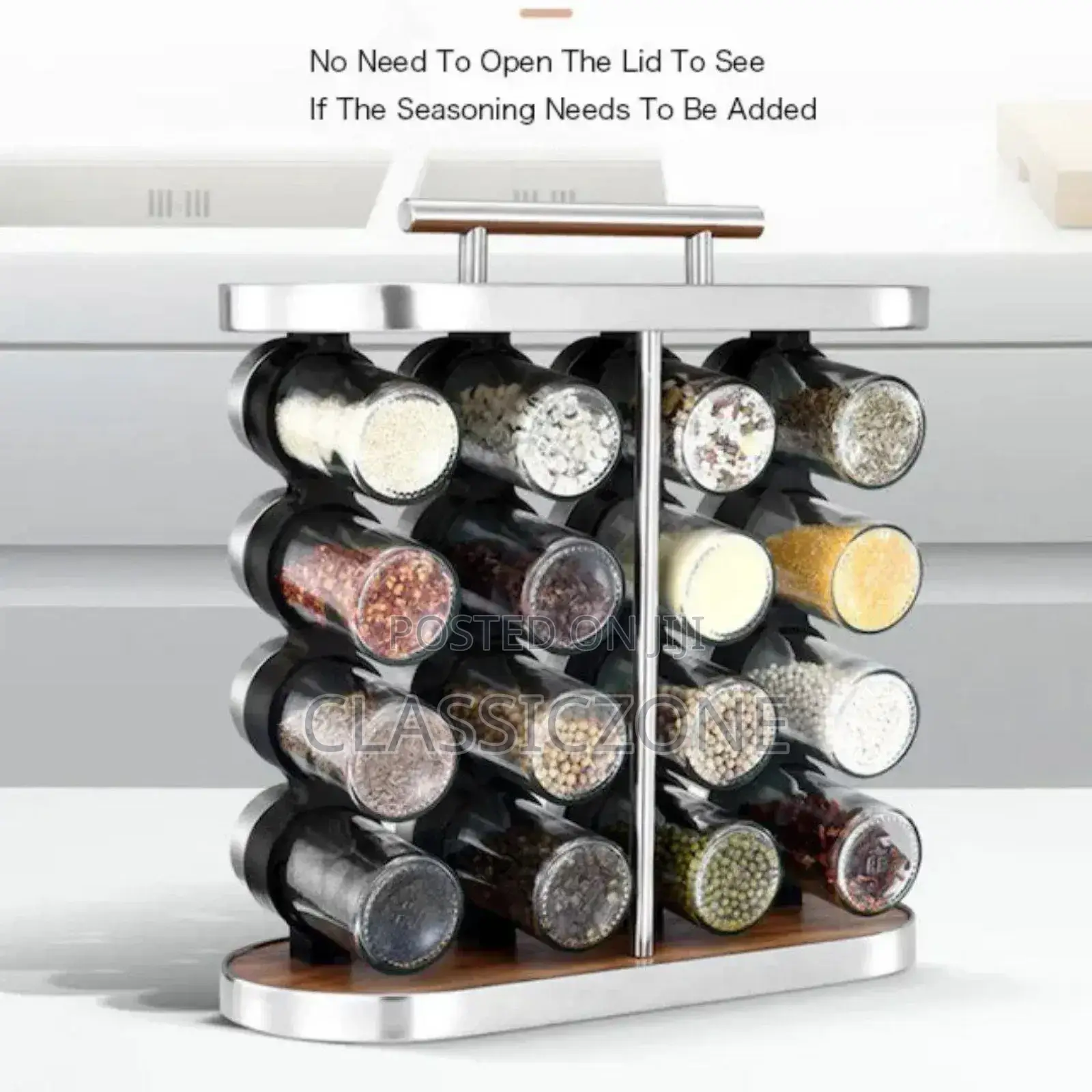 16pcs Spices Bottle Rack