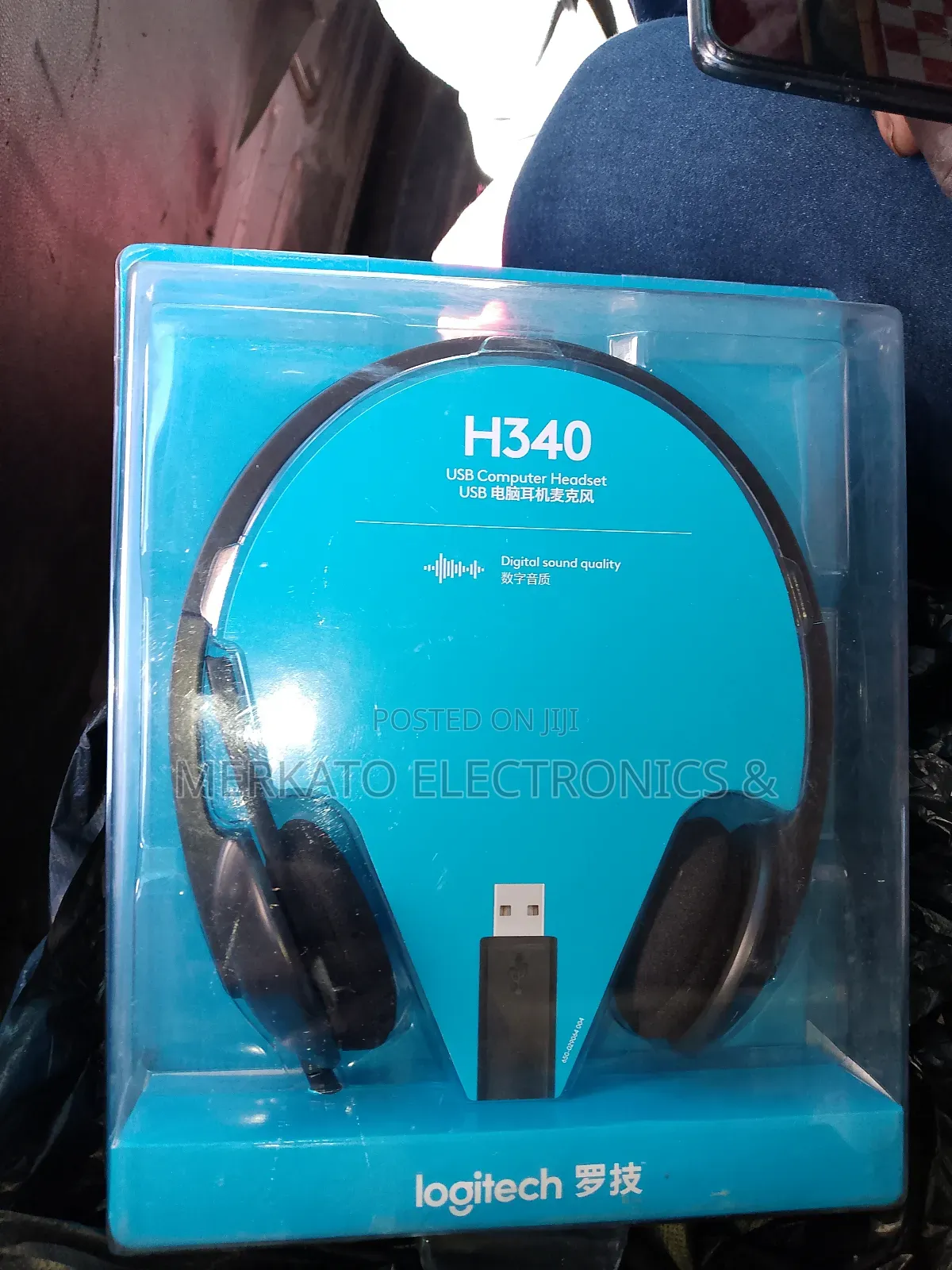 Logitech Usb Headset H390 | Headphone Original
