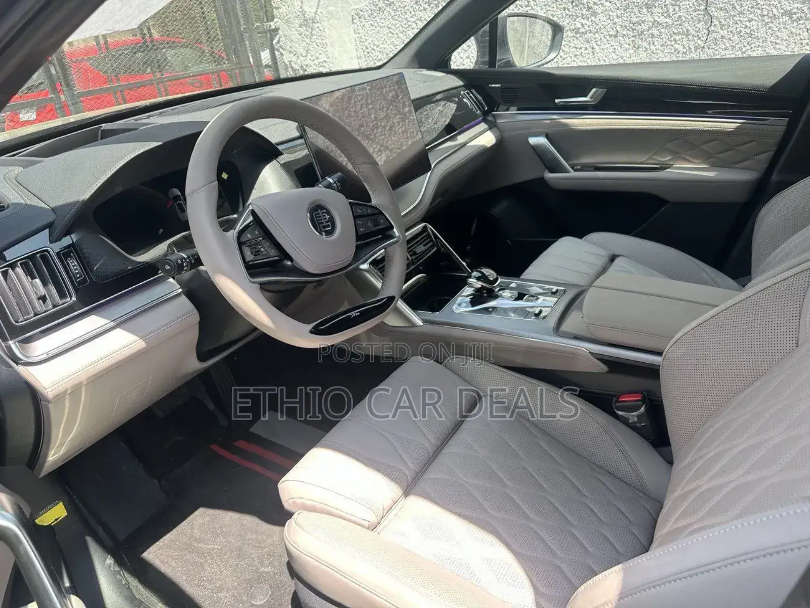 New BYD Tang DM-i 2024 Off white