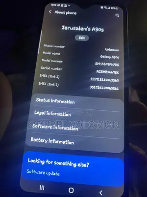 Samsung Galaxy A30s 64 GB Bronze