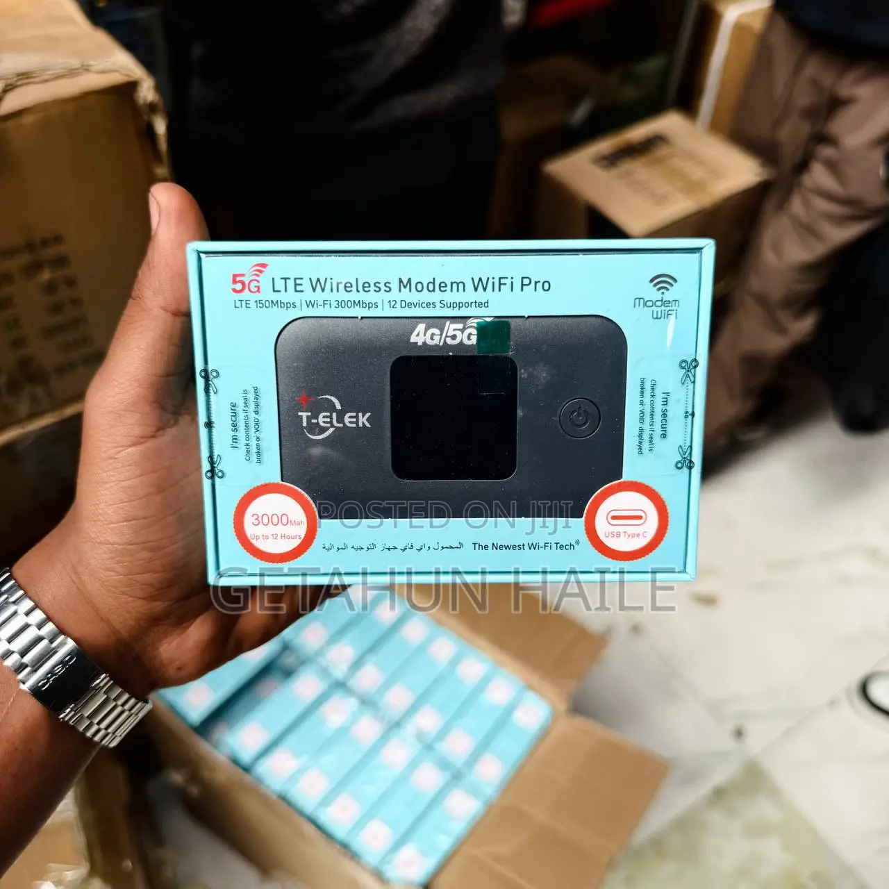 4g/5g Portable Router (Safaricom Ethio Telecom 4g/5g)