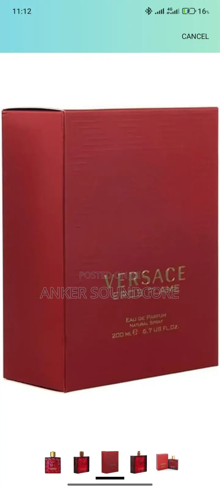 Versace Eros Flame Eau De Parfum for Men, 200 Ml