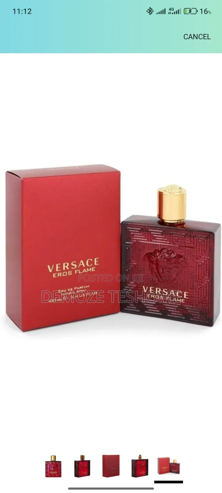 Versace Eros Flame Eau De Parfum for Men, 200 Ml
