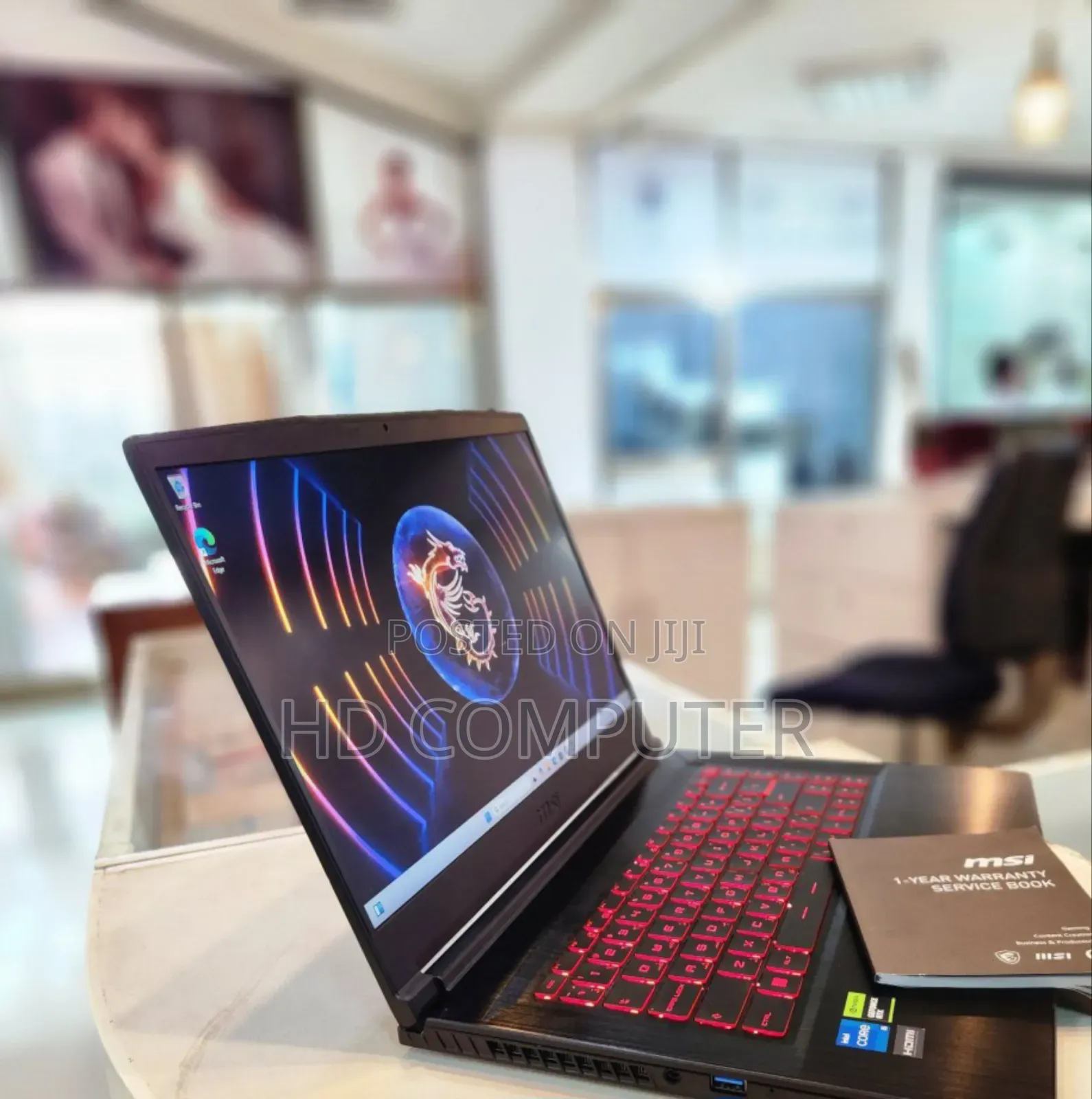 New Laptop MSI GF63 32GB Intel Core I5 SSD 512GB