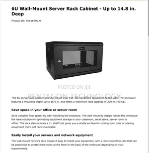 6u Well Mount Server Rack