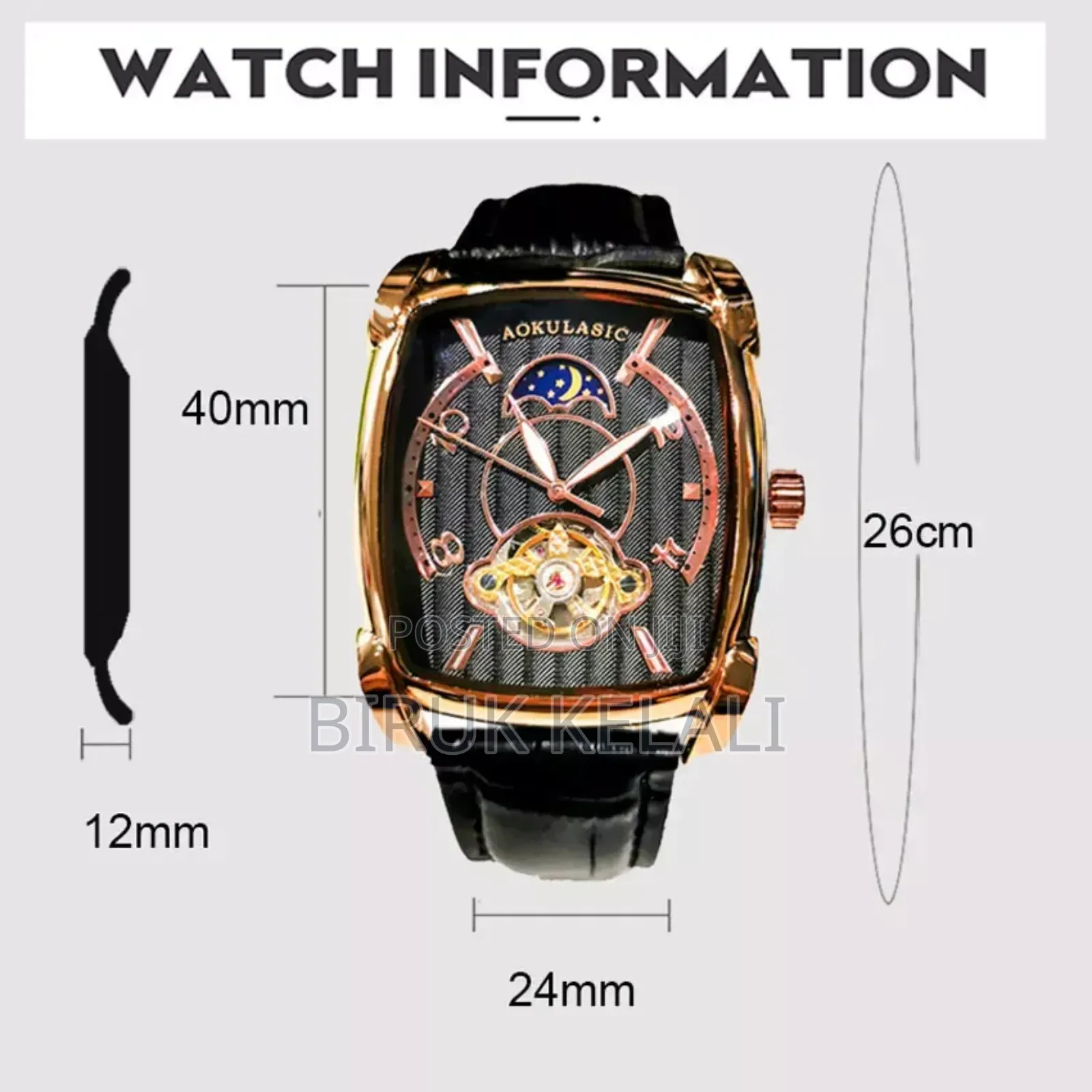 Aokulasic Men's Mechanical Watch