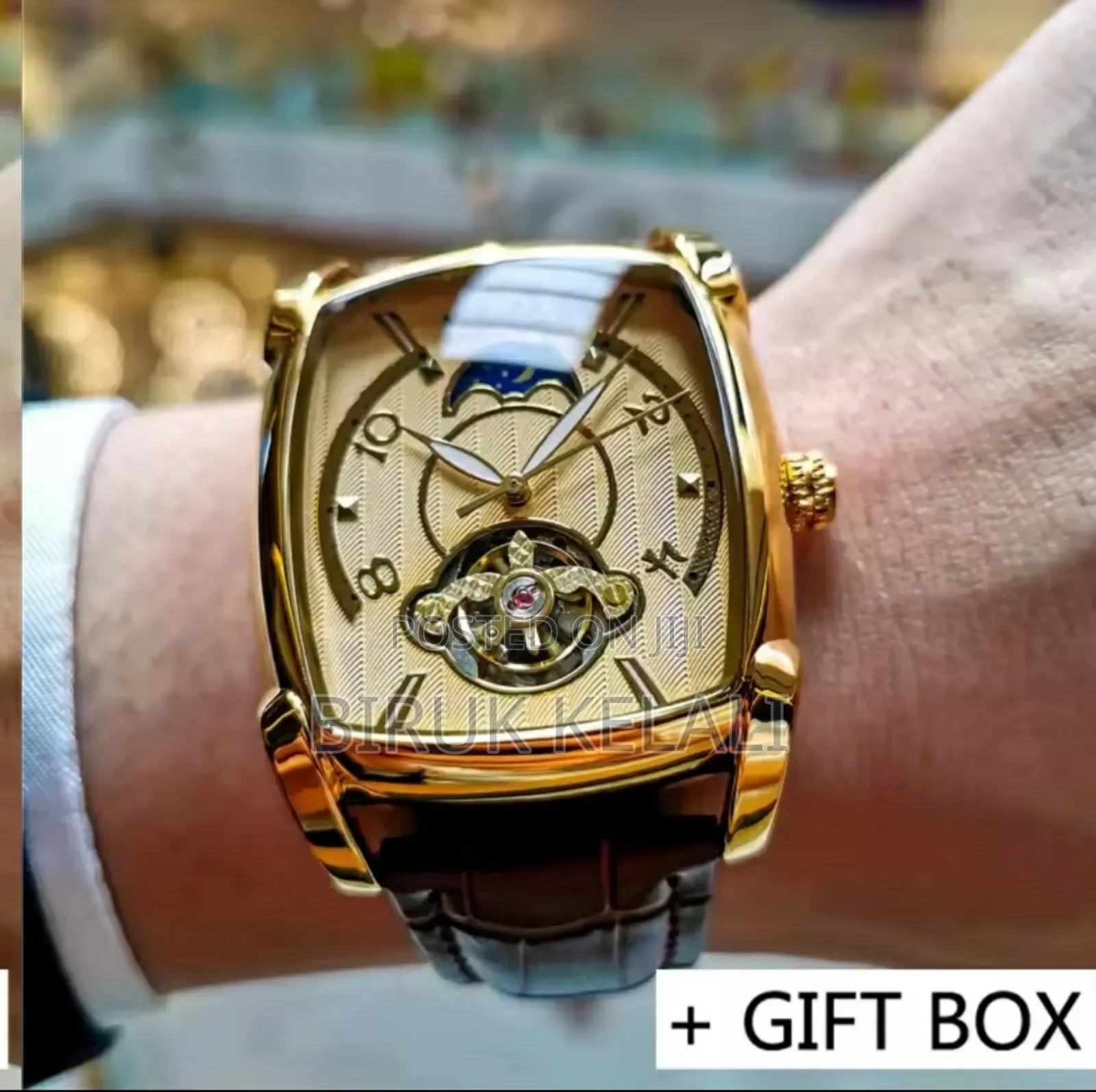 Aokulasic Men's Mechanical Waterproof Automatic Watch