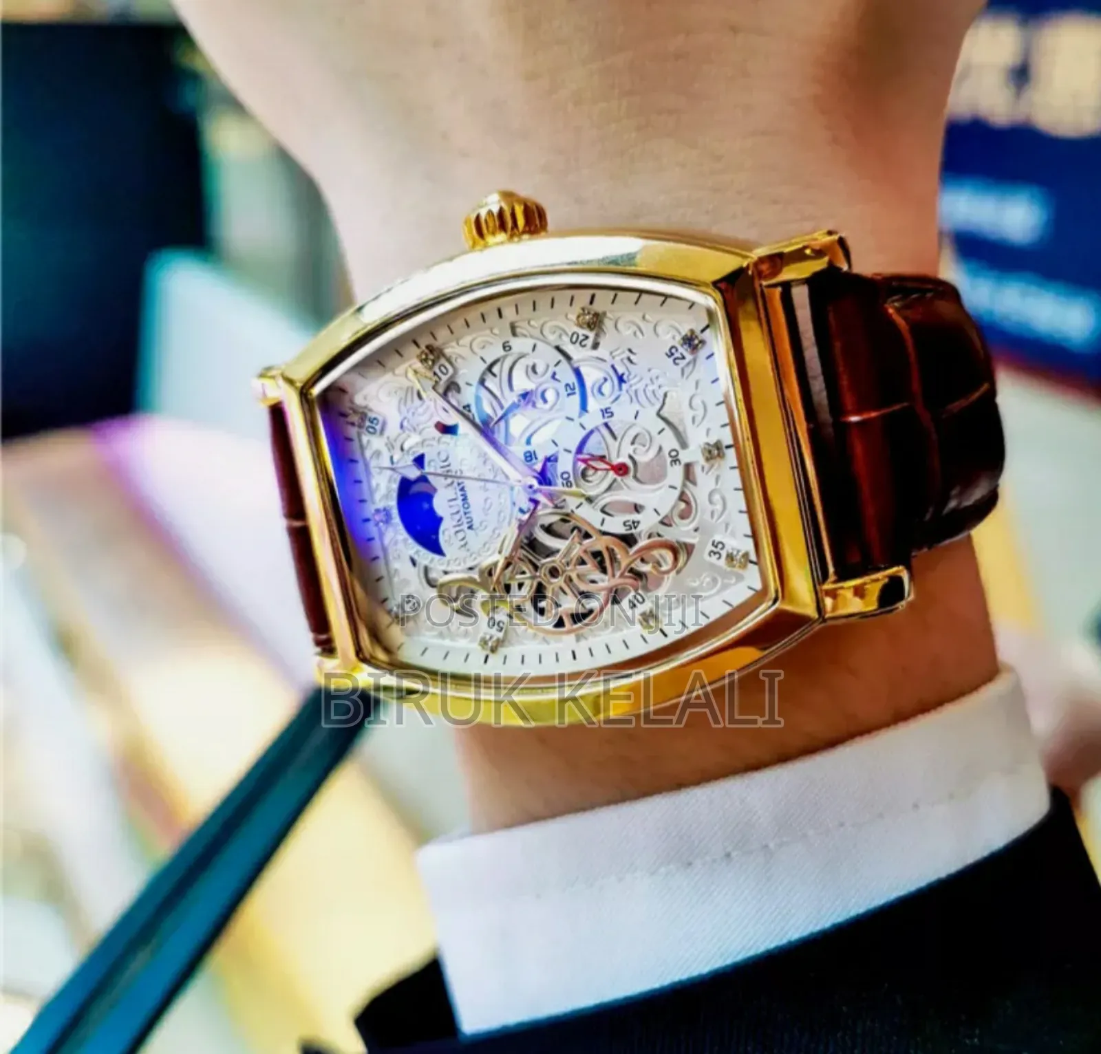 Men's Mechanical Watch Elegant and Sophisticated Watch