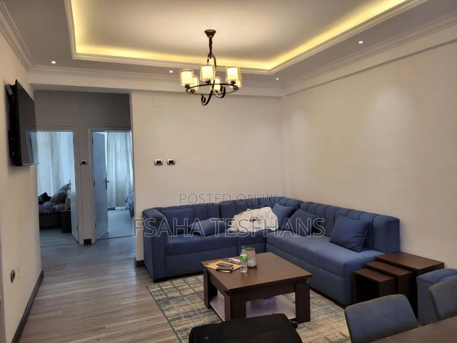 Furnished 3bdrm Apartment in Guest House For Rent, Bole for rent