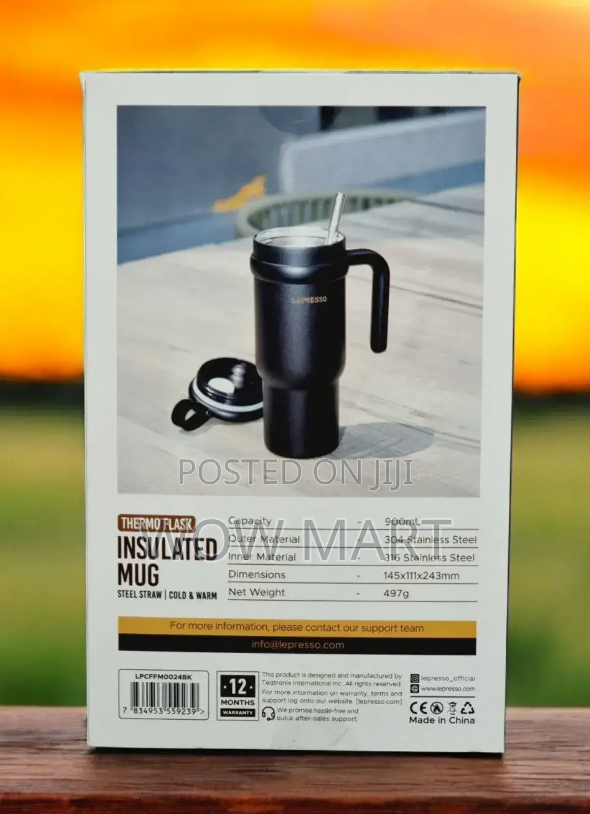 Lepresso Thermo Flask Insulated Mug