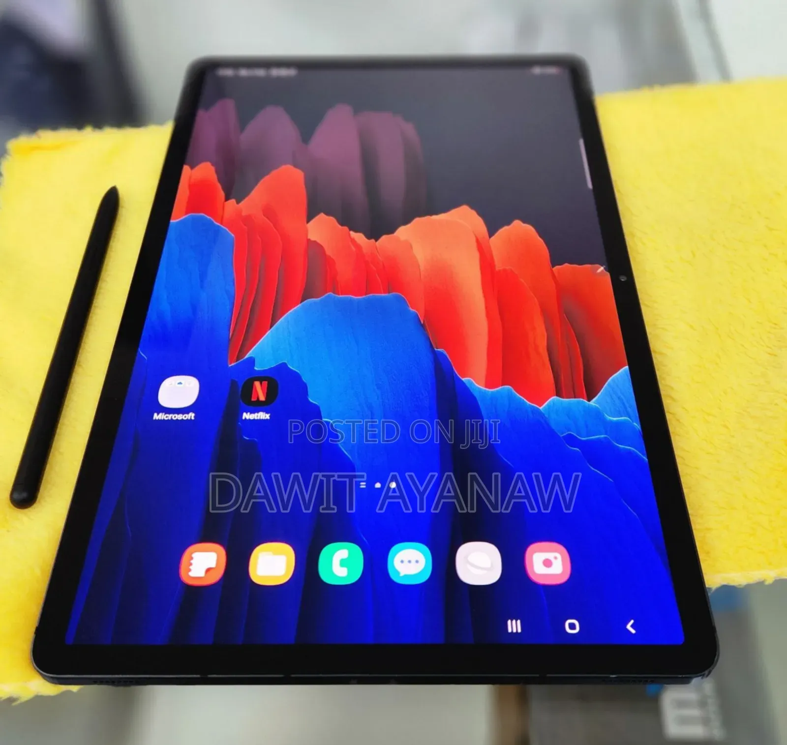 New Samsung Galaxy Tab S7+ 256 GB Silver