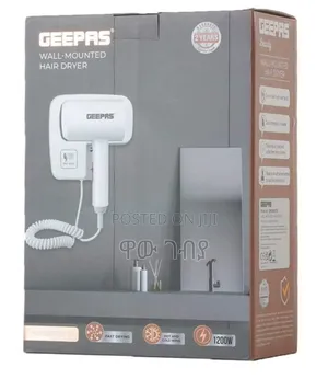 Geepas Wall Mounted Hair Dryer