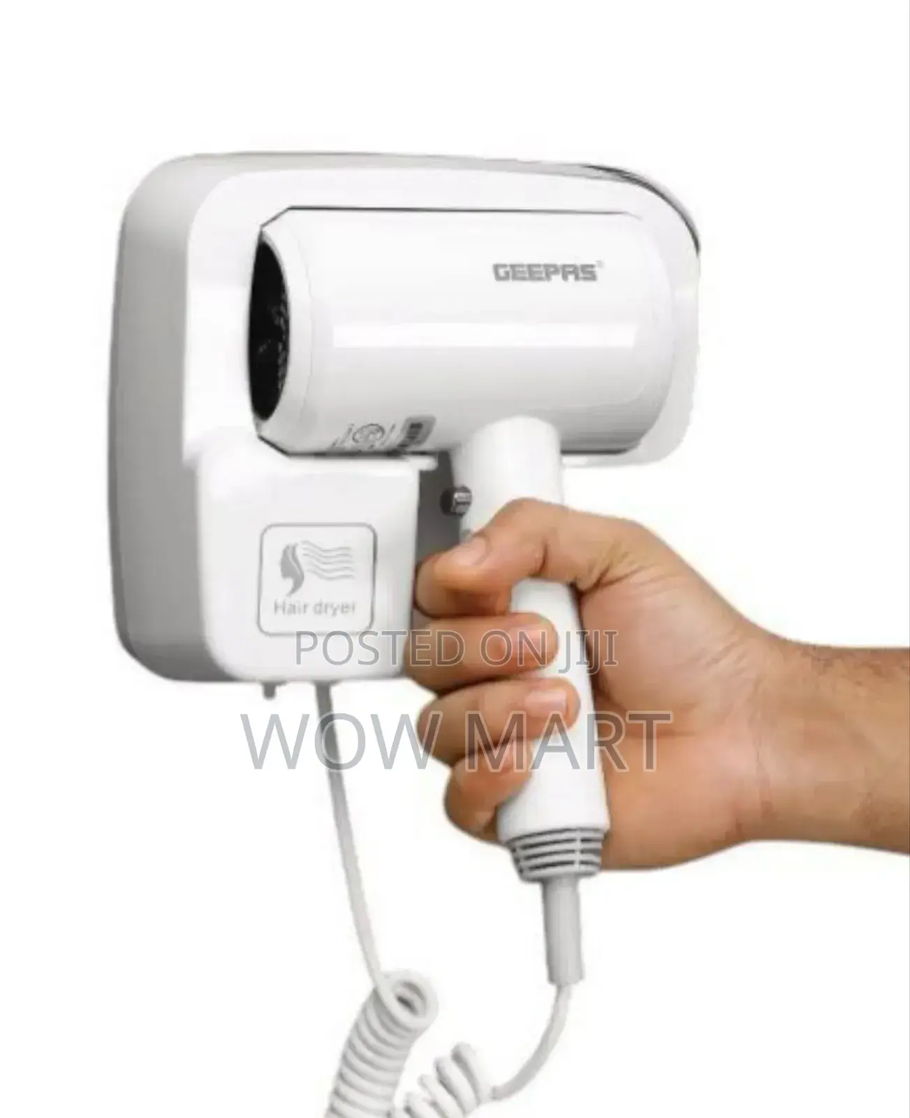 Geepas Wall Mounted Hair Dryer