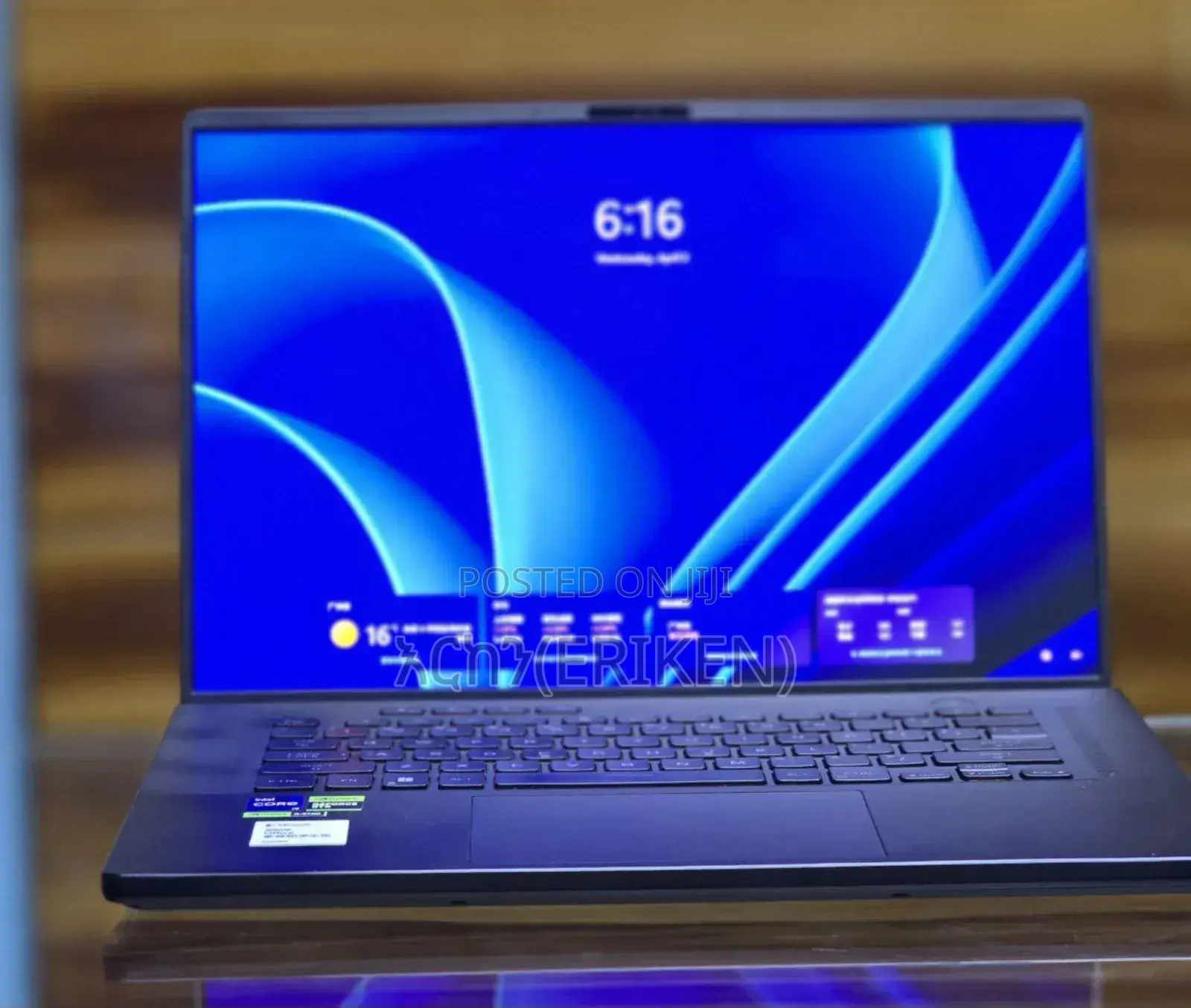 New Laptop Asus ROG Zephyrus M16 GU603HR 16GB Intel Core I9 SSD 1T